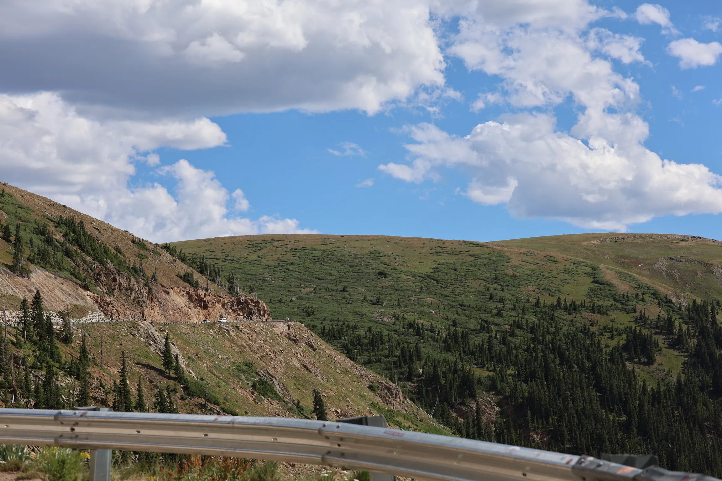Mountains along Independence Pass