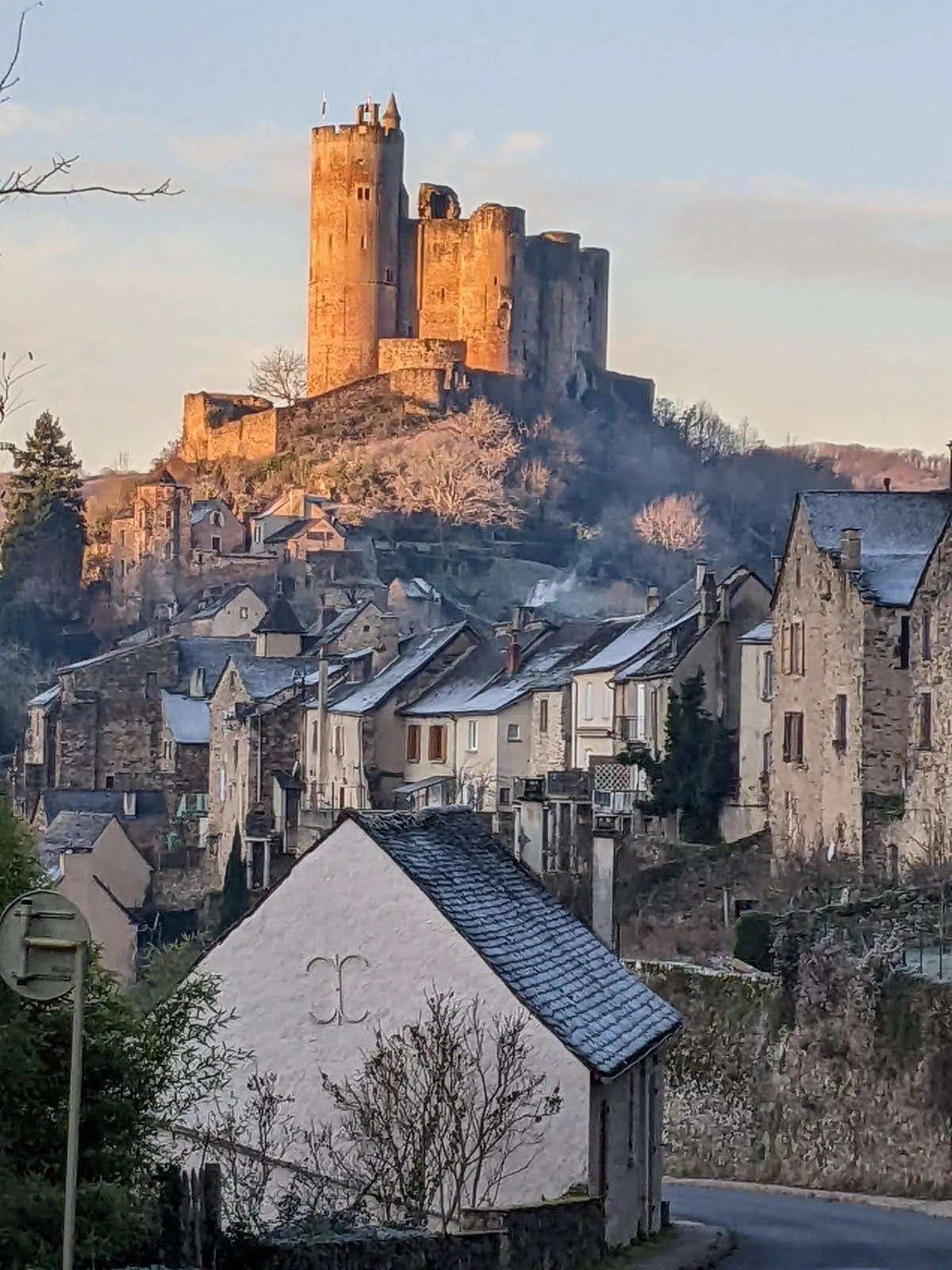 Najac at sunrise