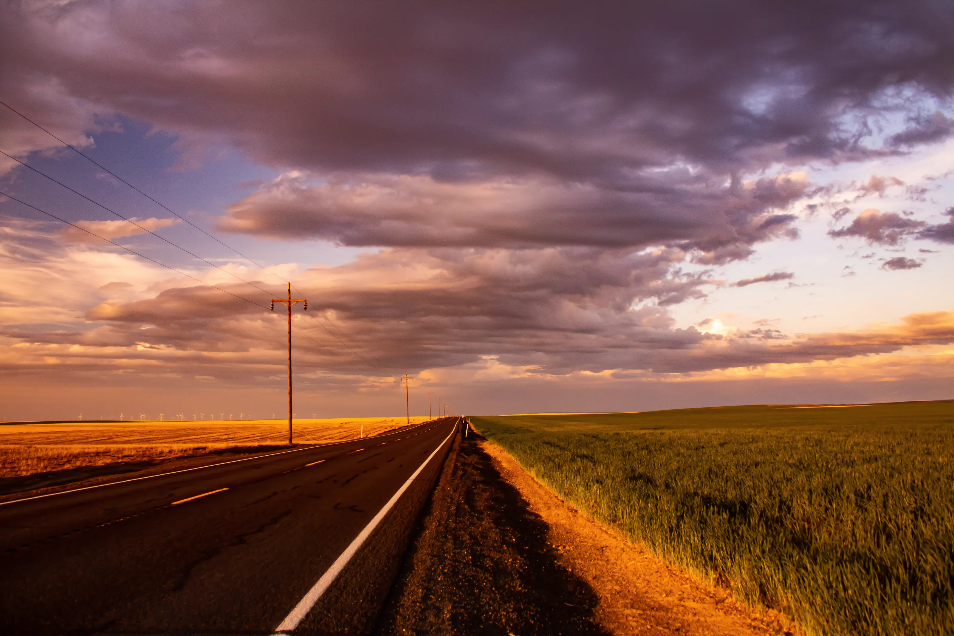Highway 207 Sunset