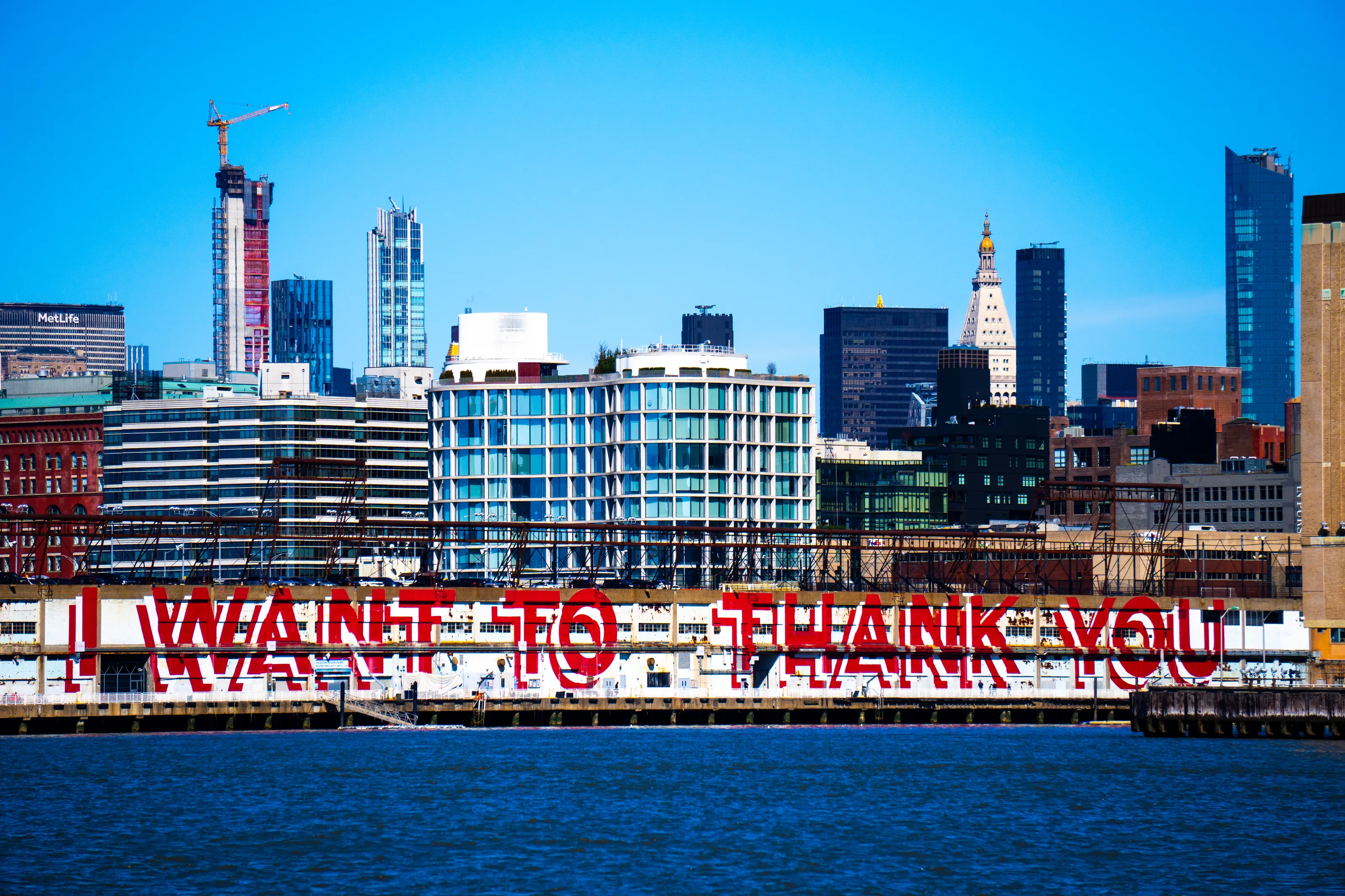 Thank you, from New York City