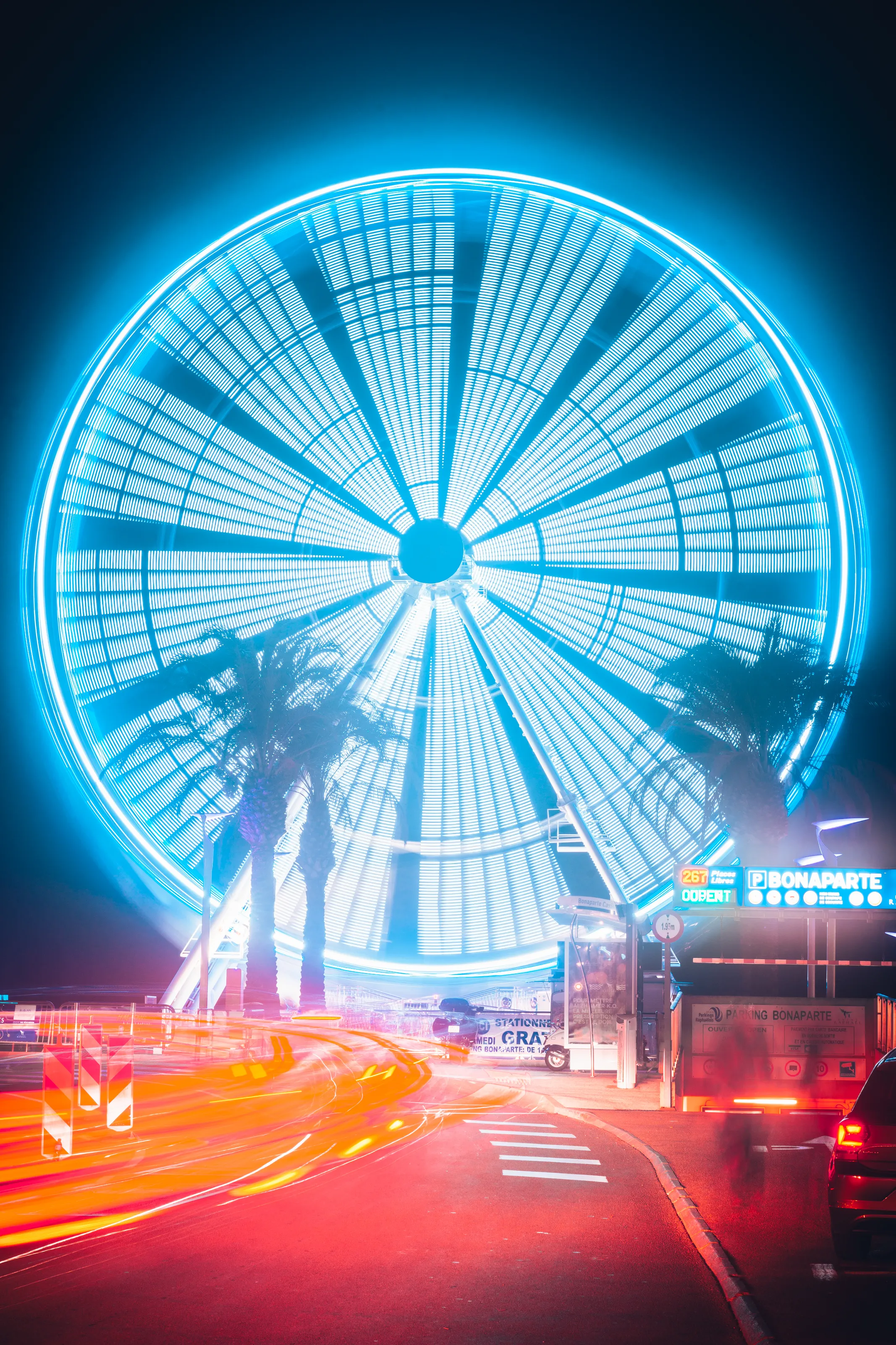 Light in city