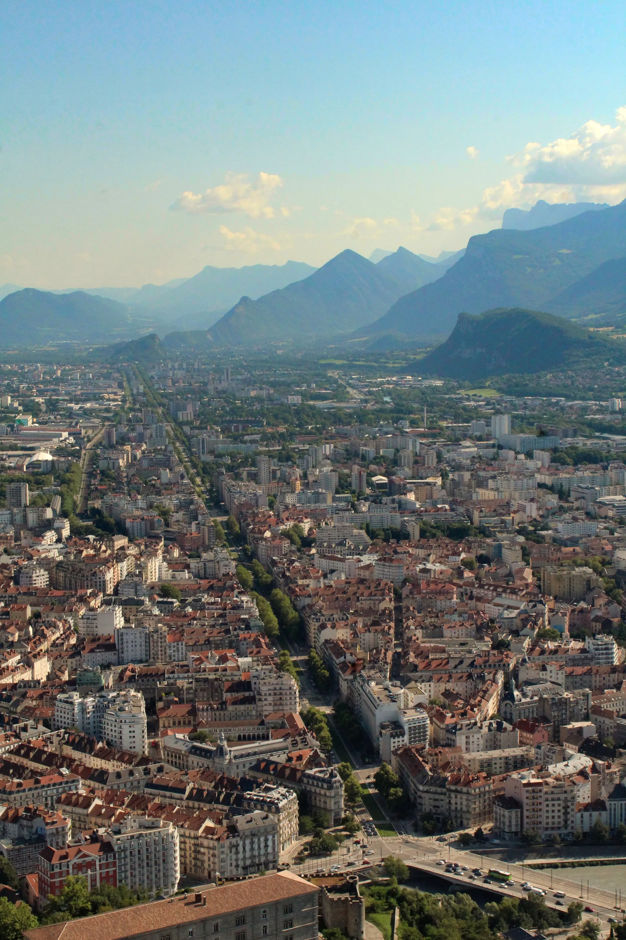 Grenoble from above
