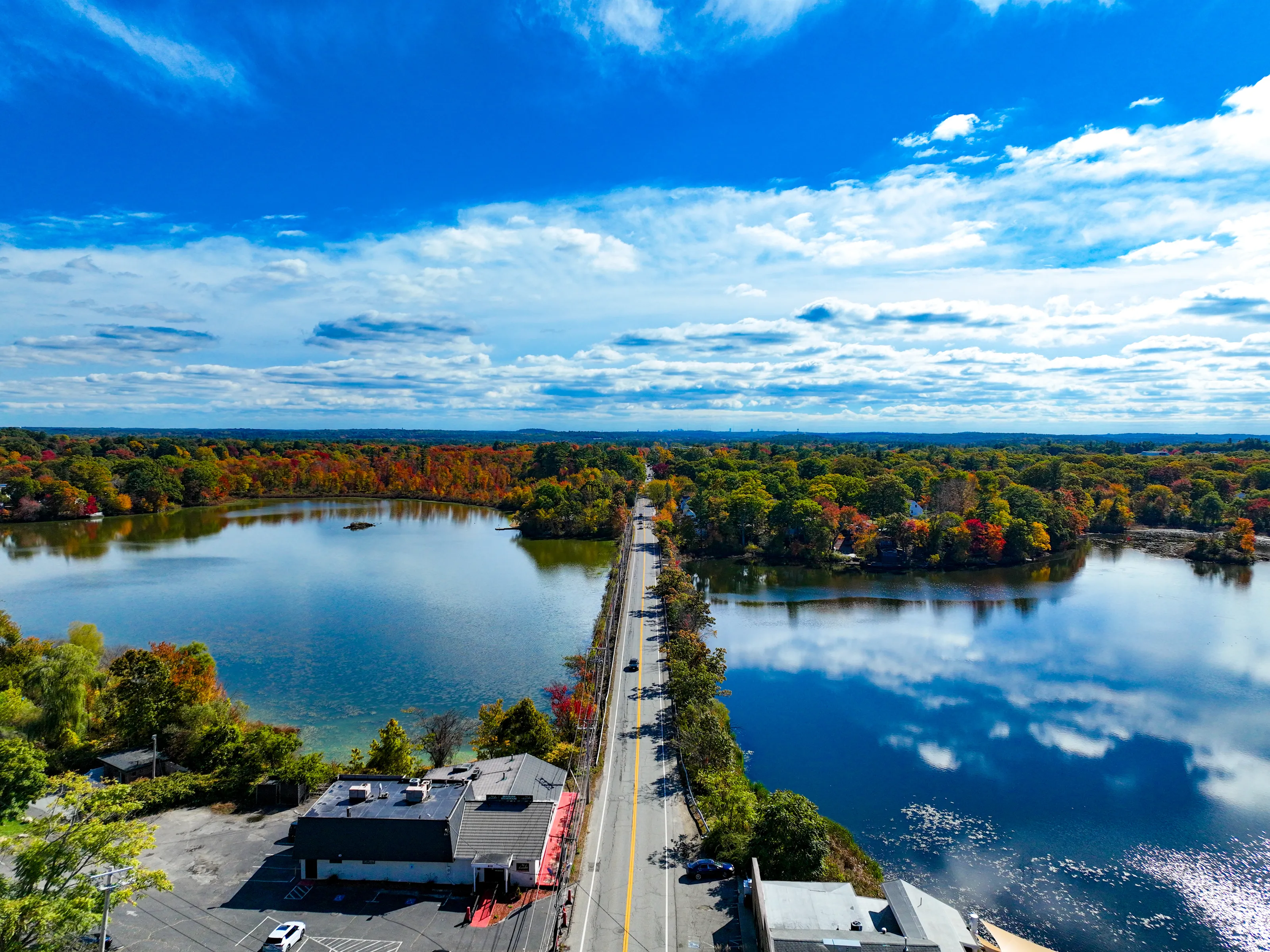 Autumn Drone View