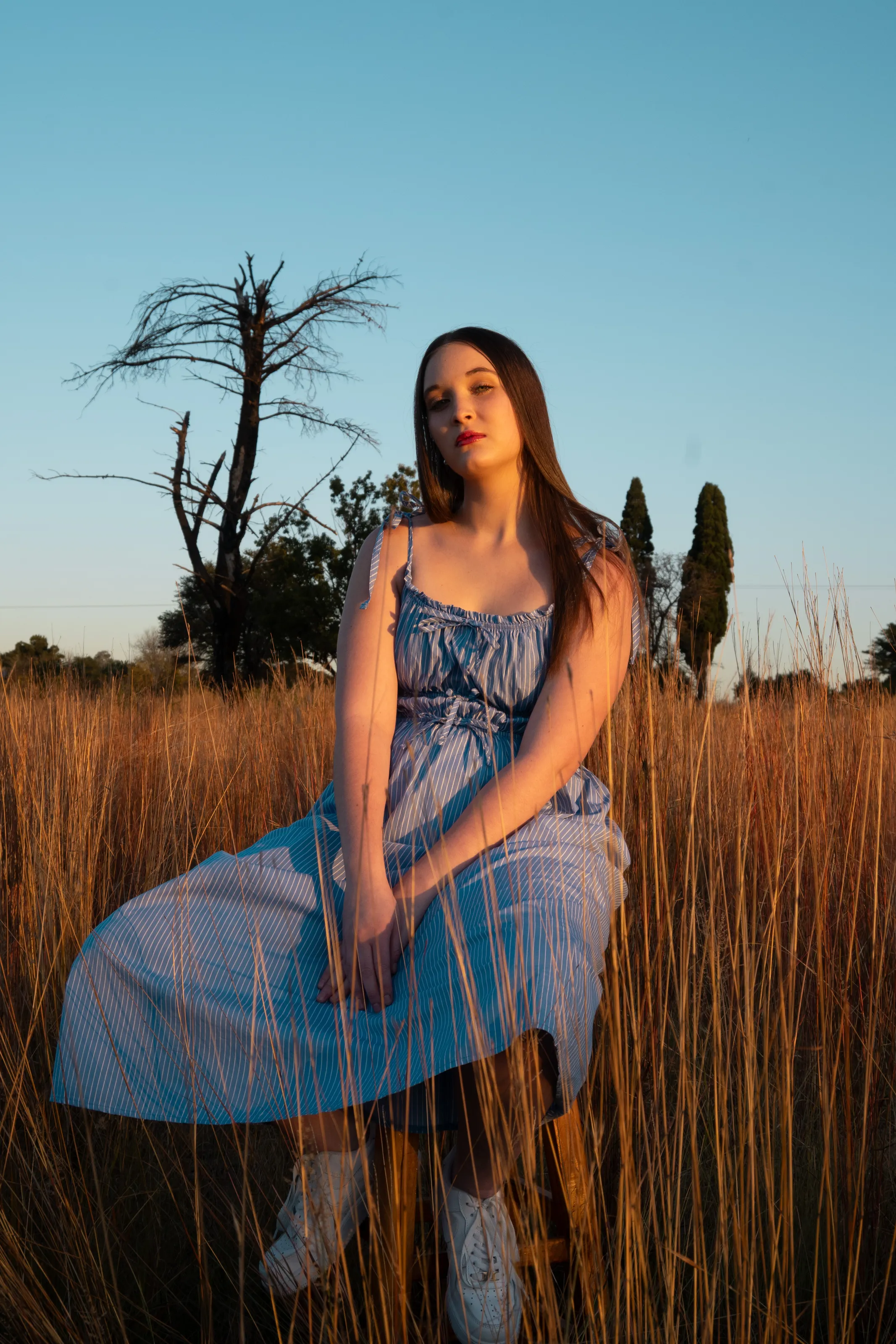 South African blue.