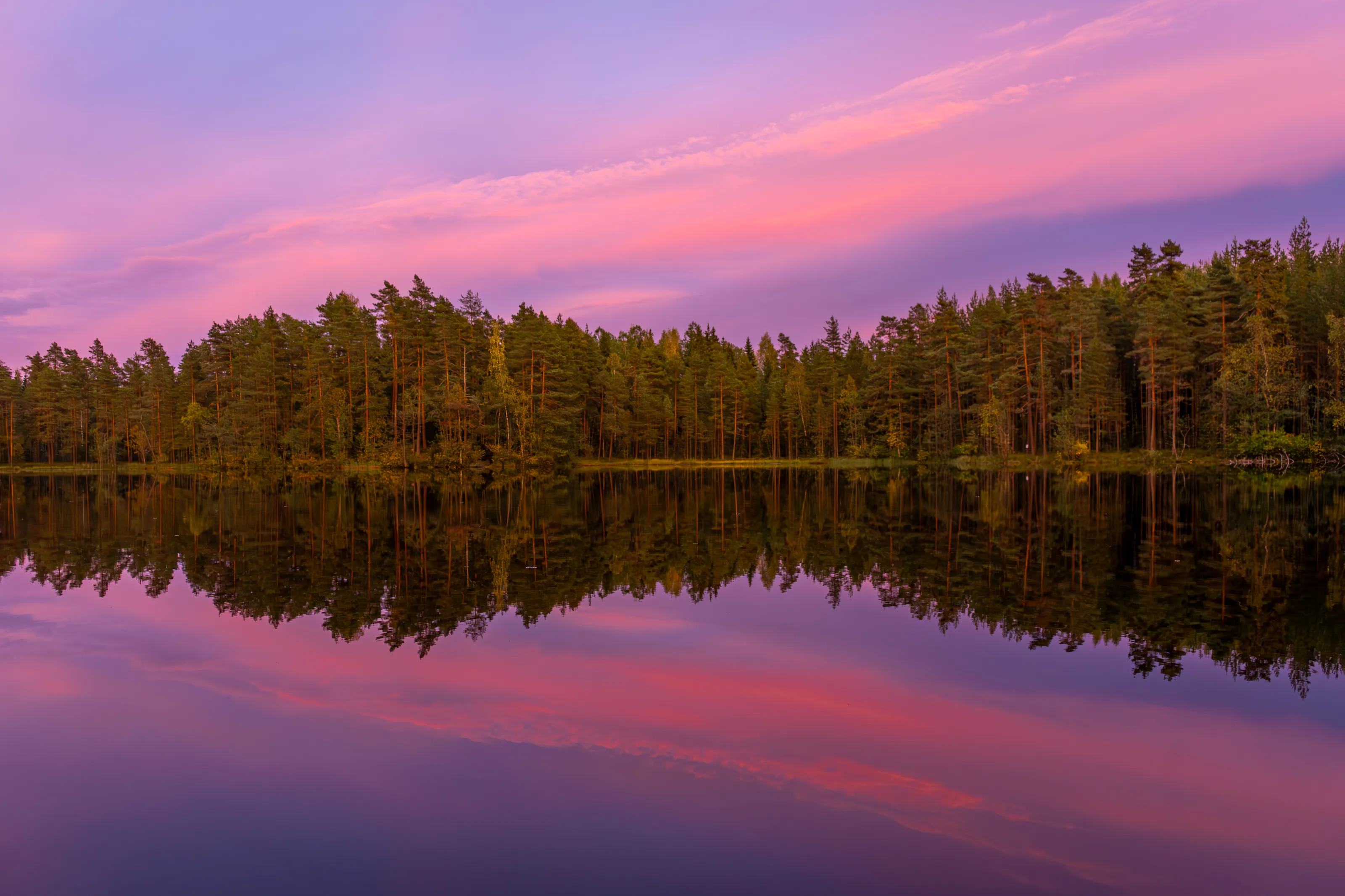 Dusk reflection