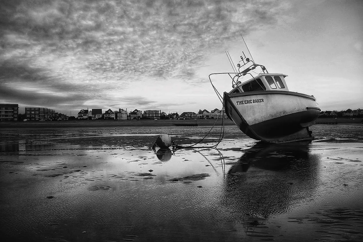 Stranded Boats in Black and White - transport photo contest ...