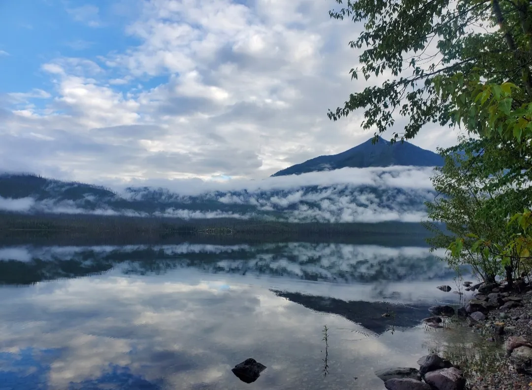 Water Holds the Sky - Reflections in Glacier National Park