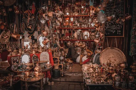 The Market Stall - Fes, Morocco