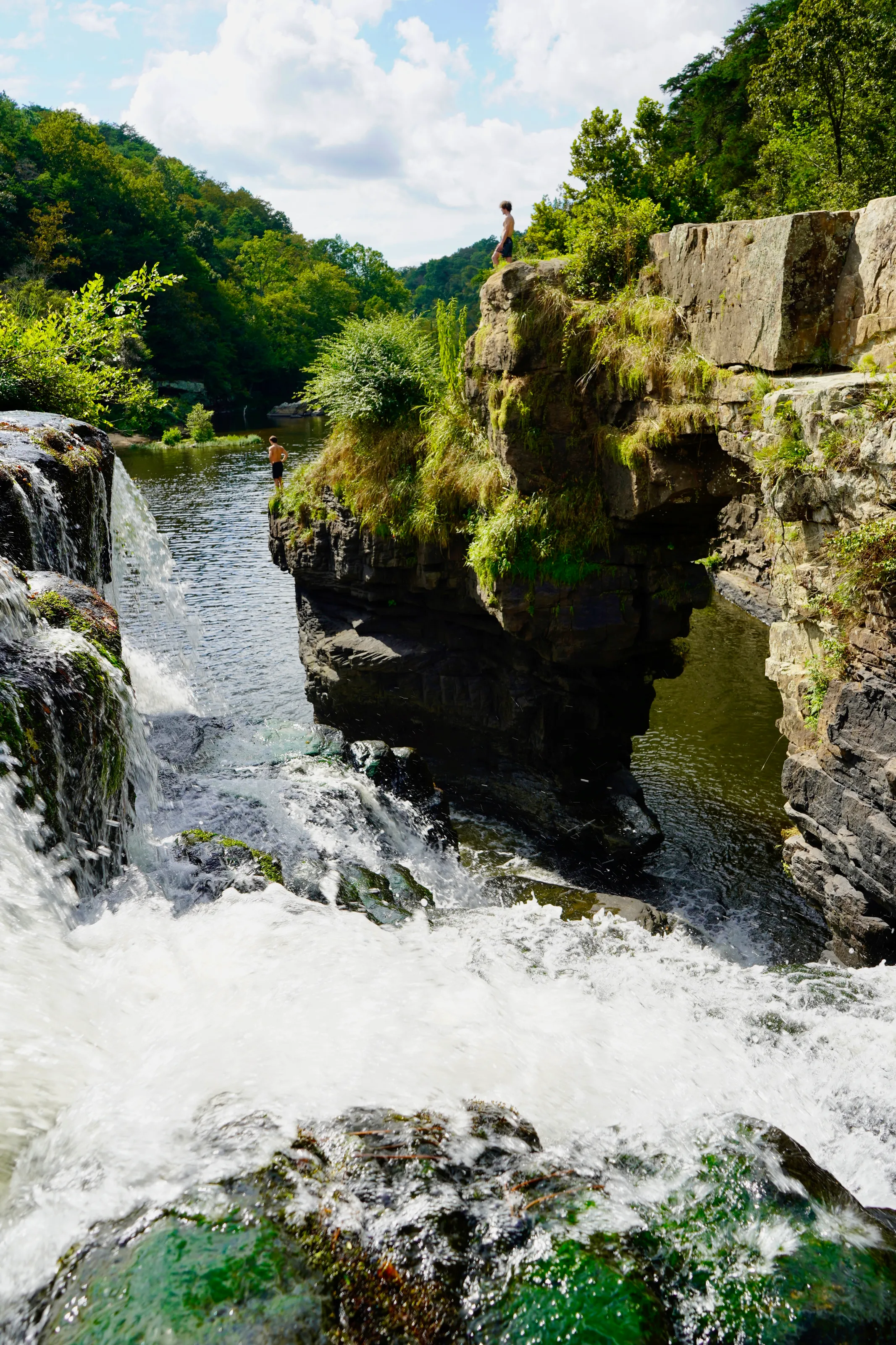 Cliff by the Falls