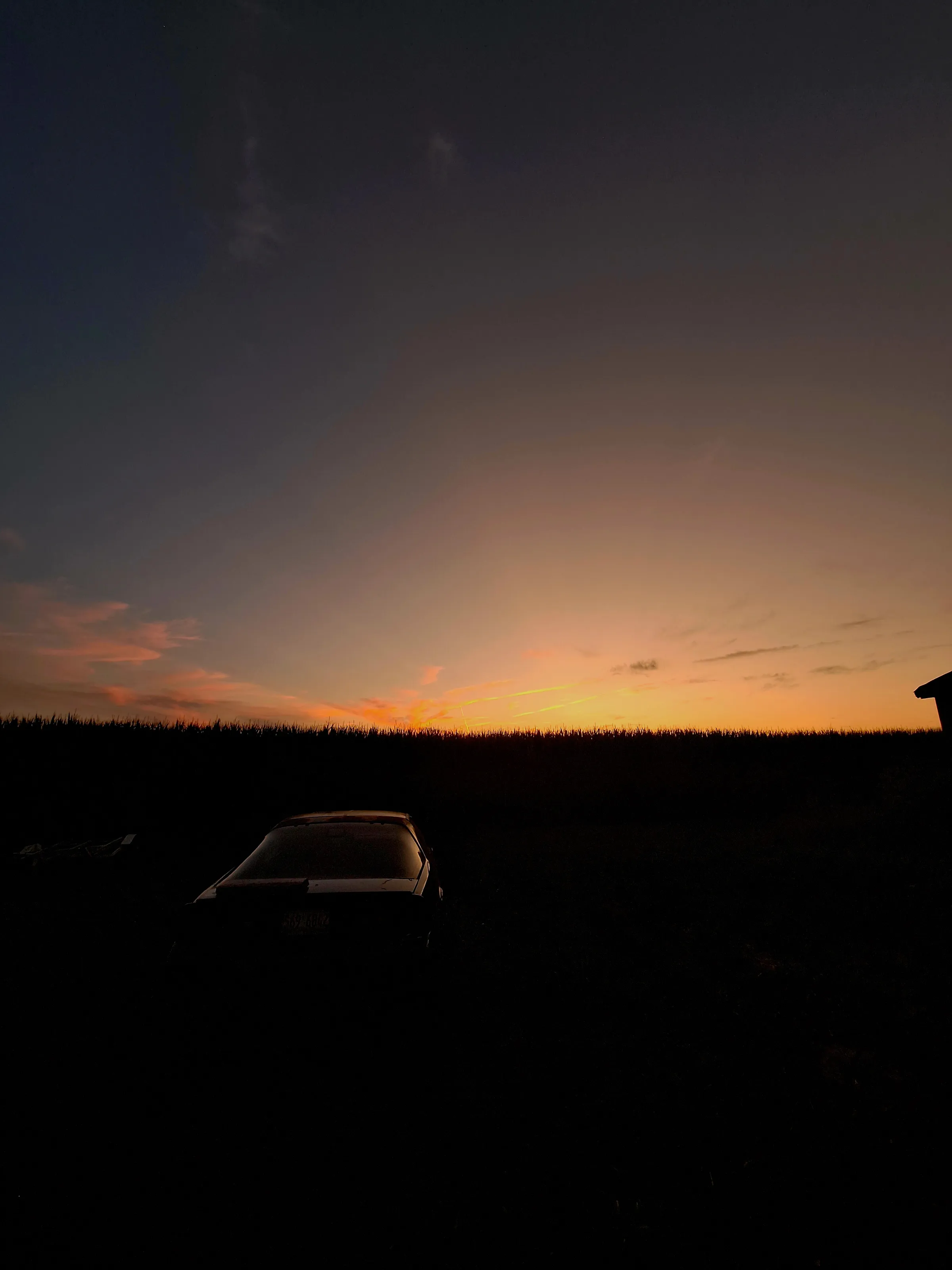 El atardecer en Illinois