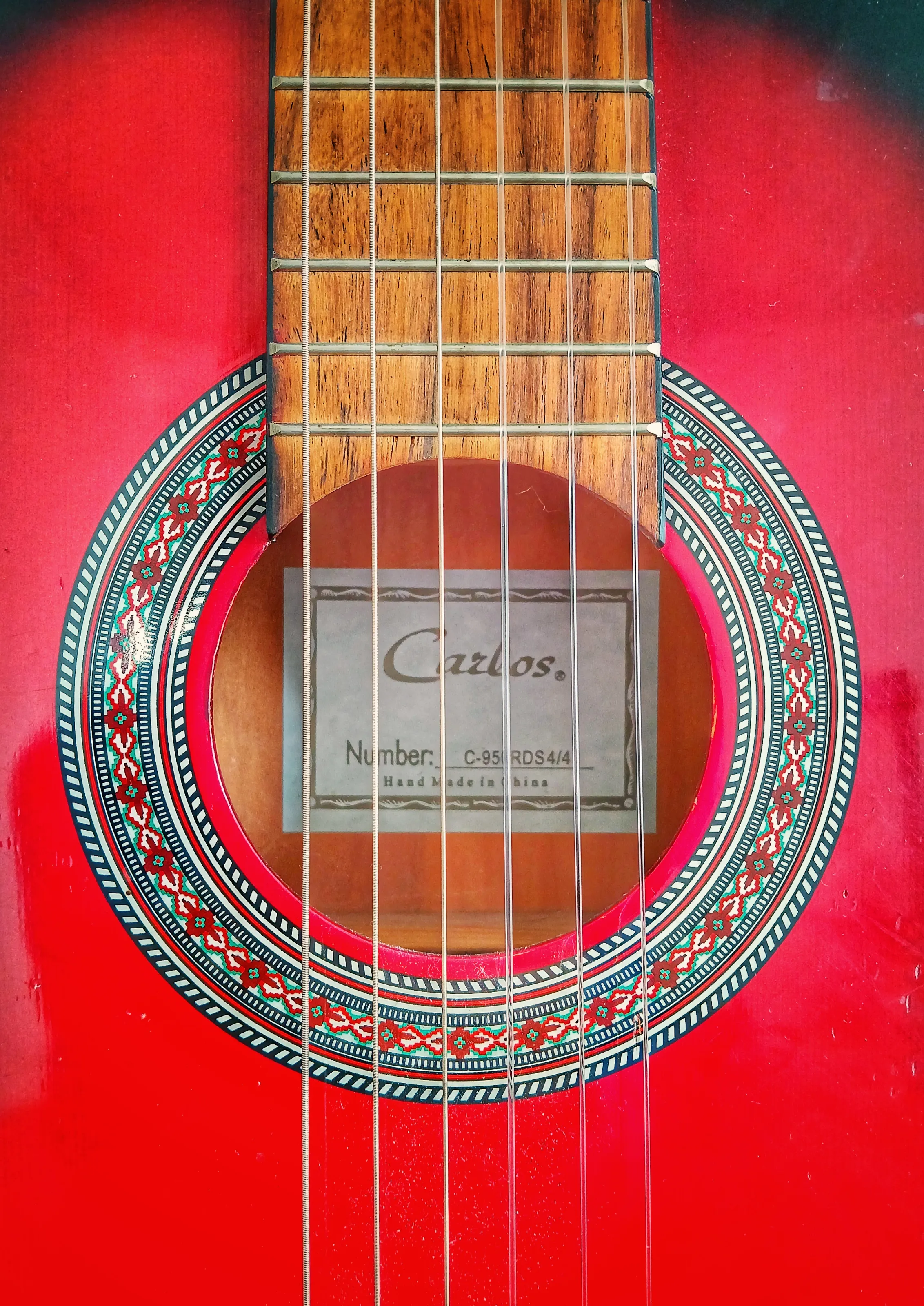 Tune in red.
