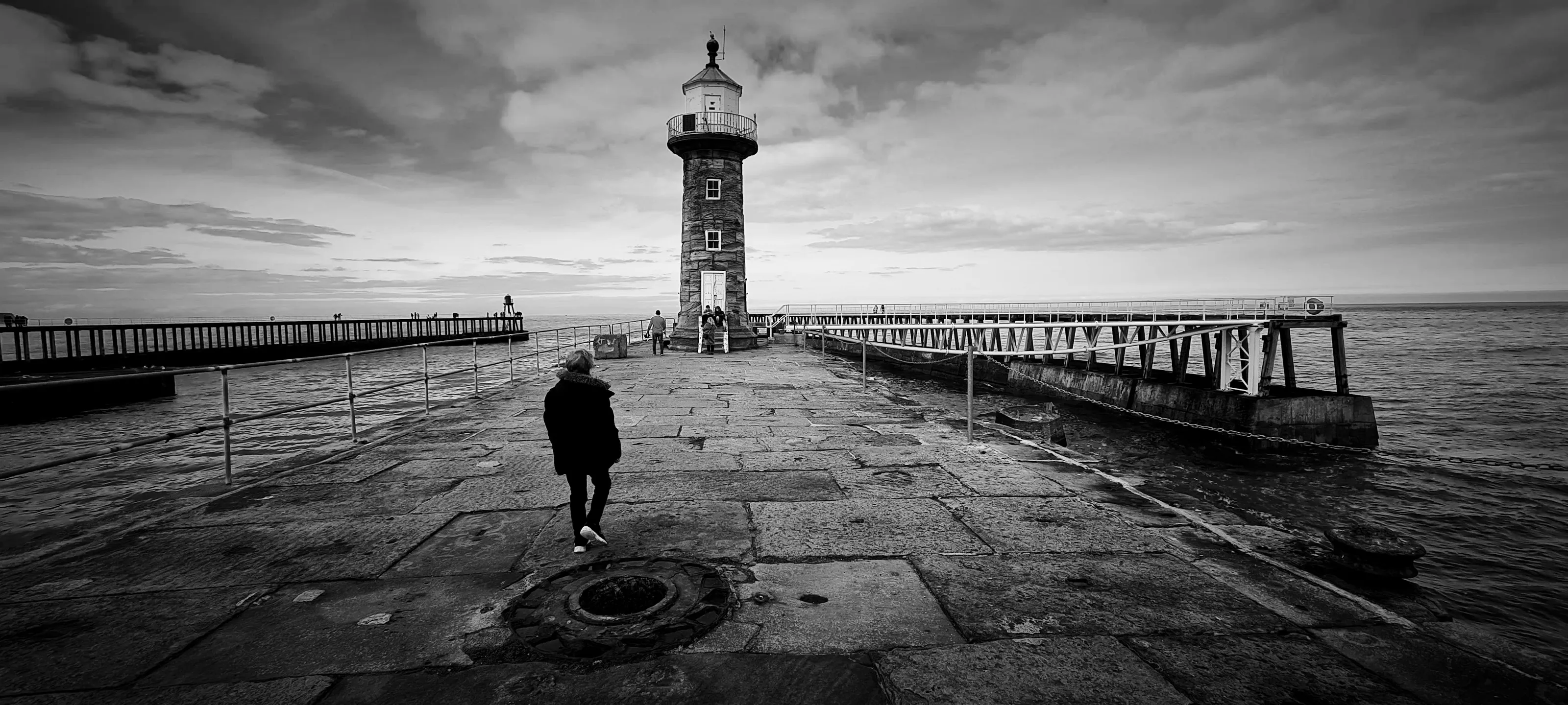 The walk to the lighthouse