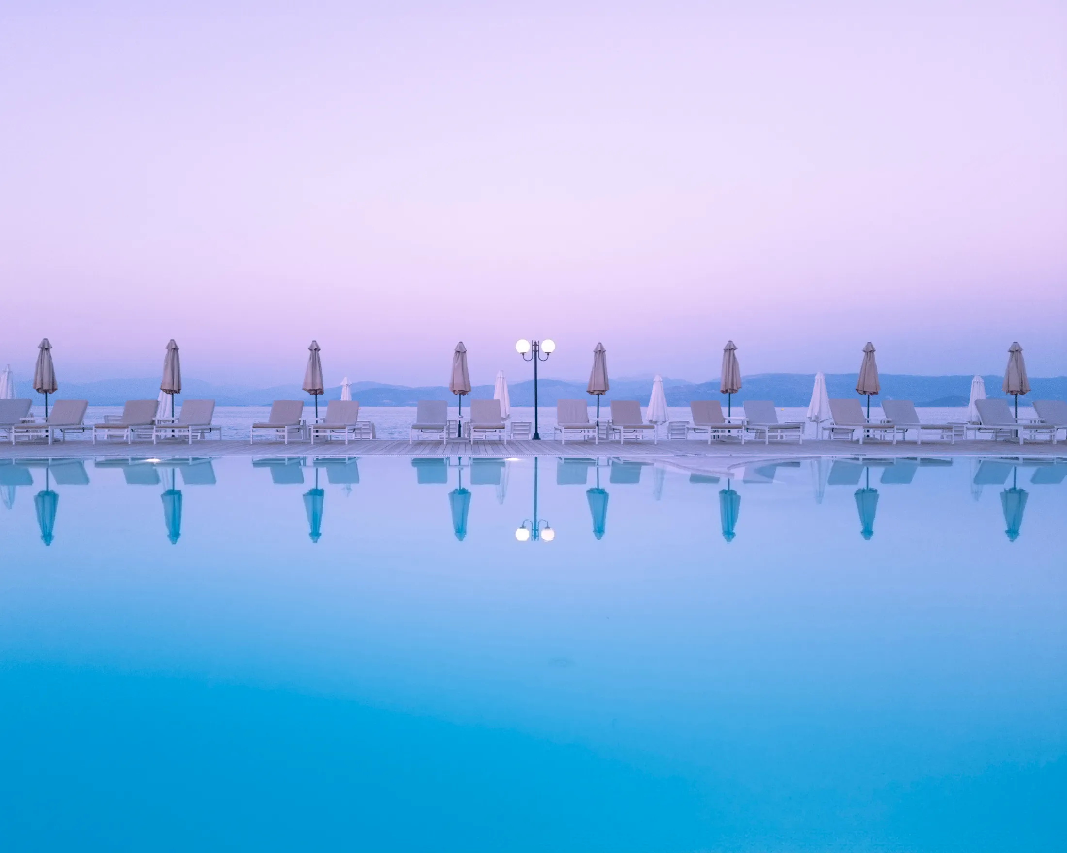 Poolside