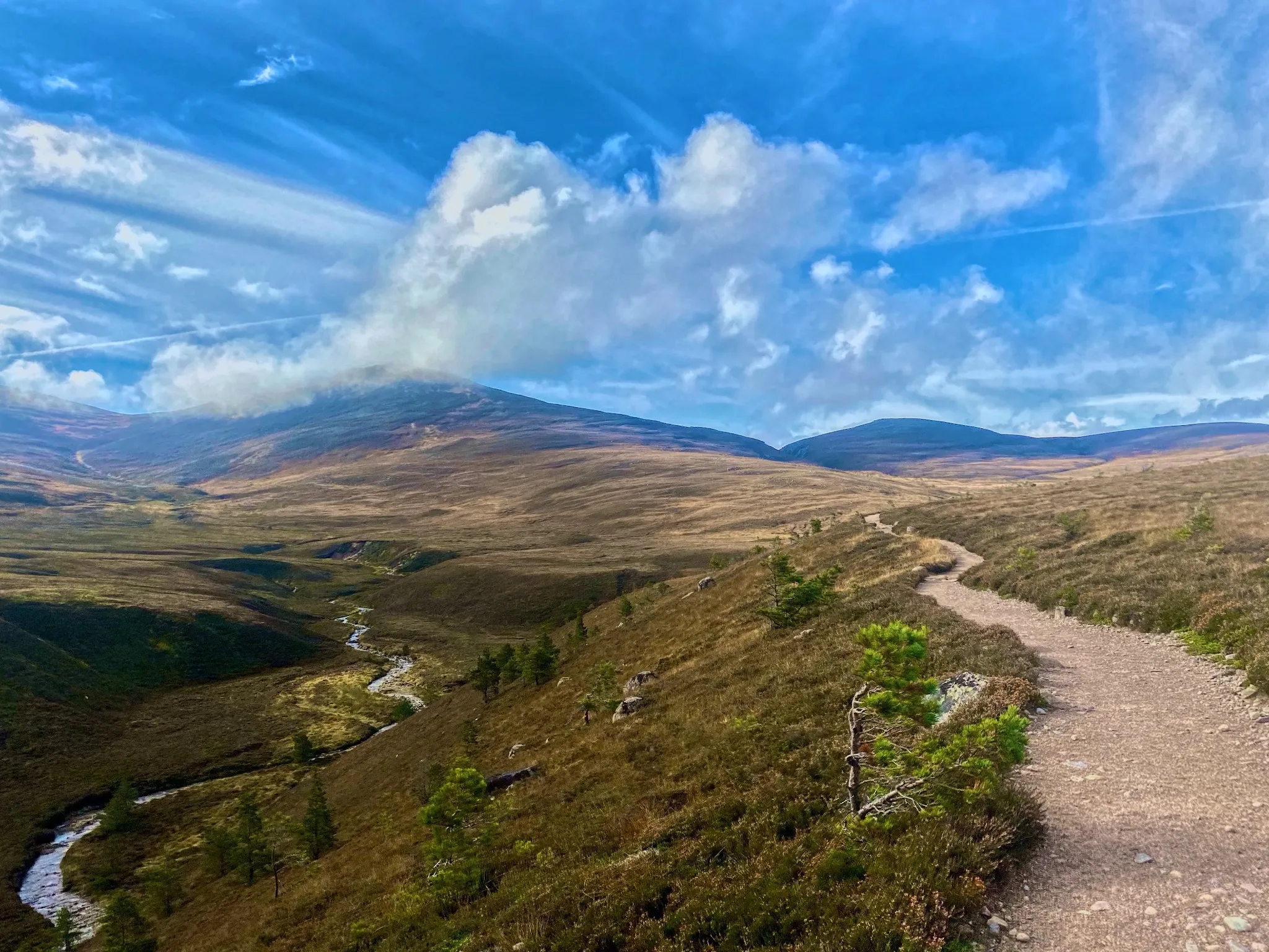 Wonderful cairngorm mountain range