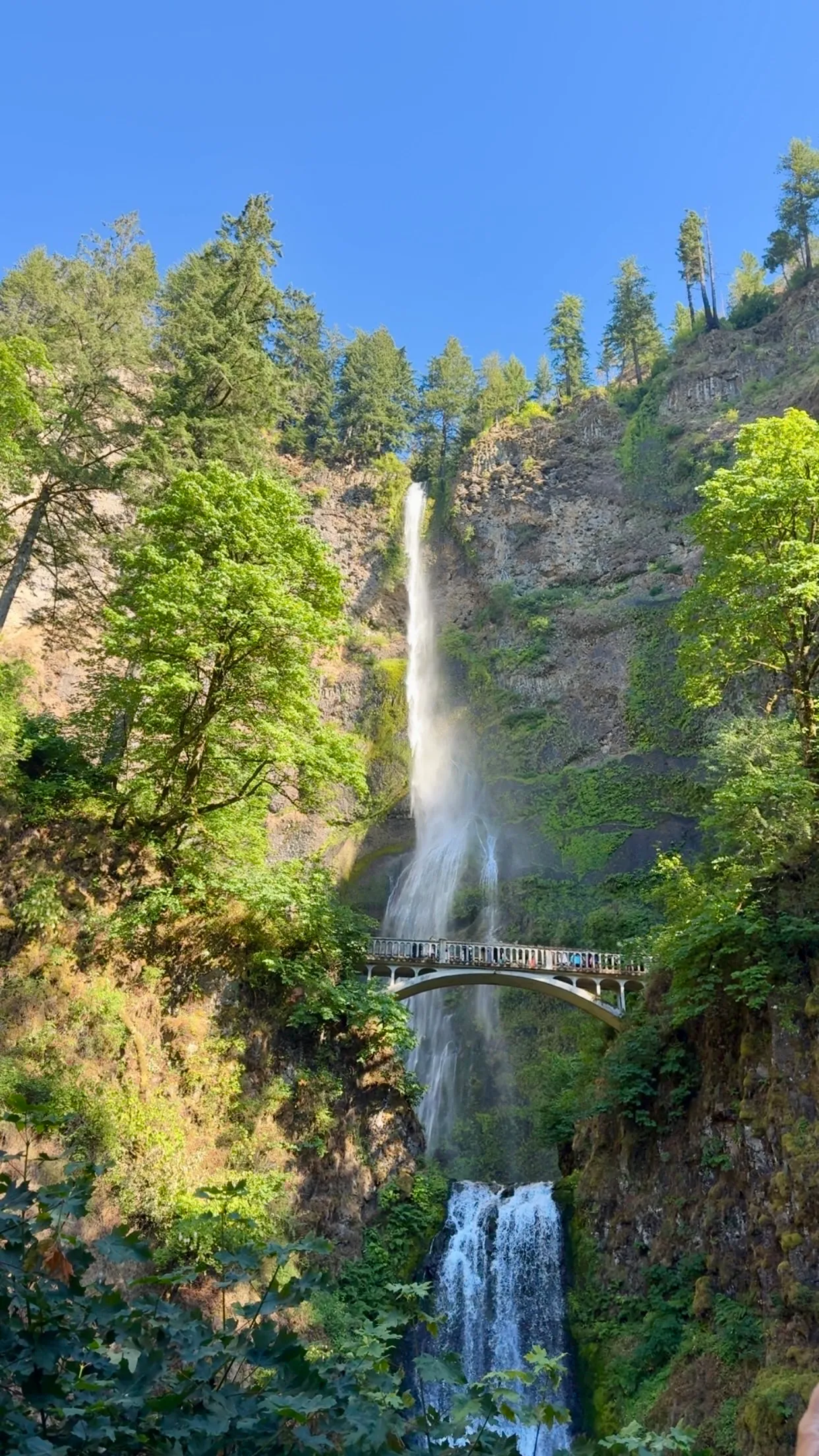 Multnomah Falls, Portland Oregon.