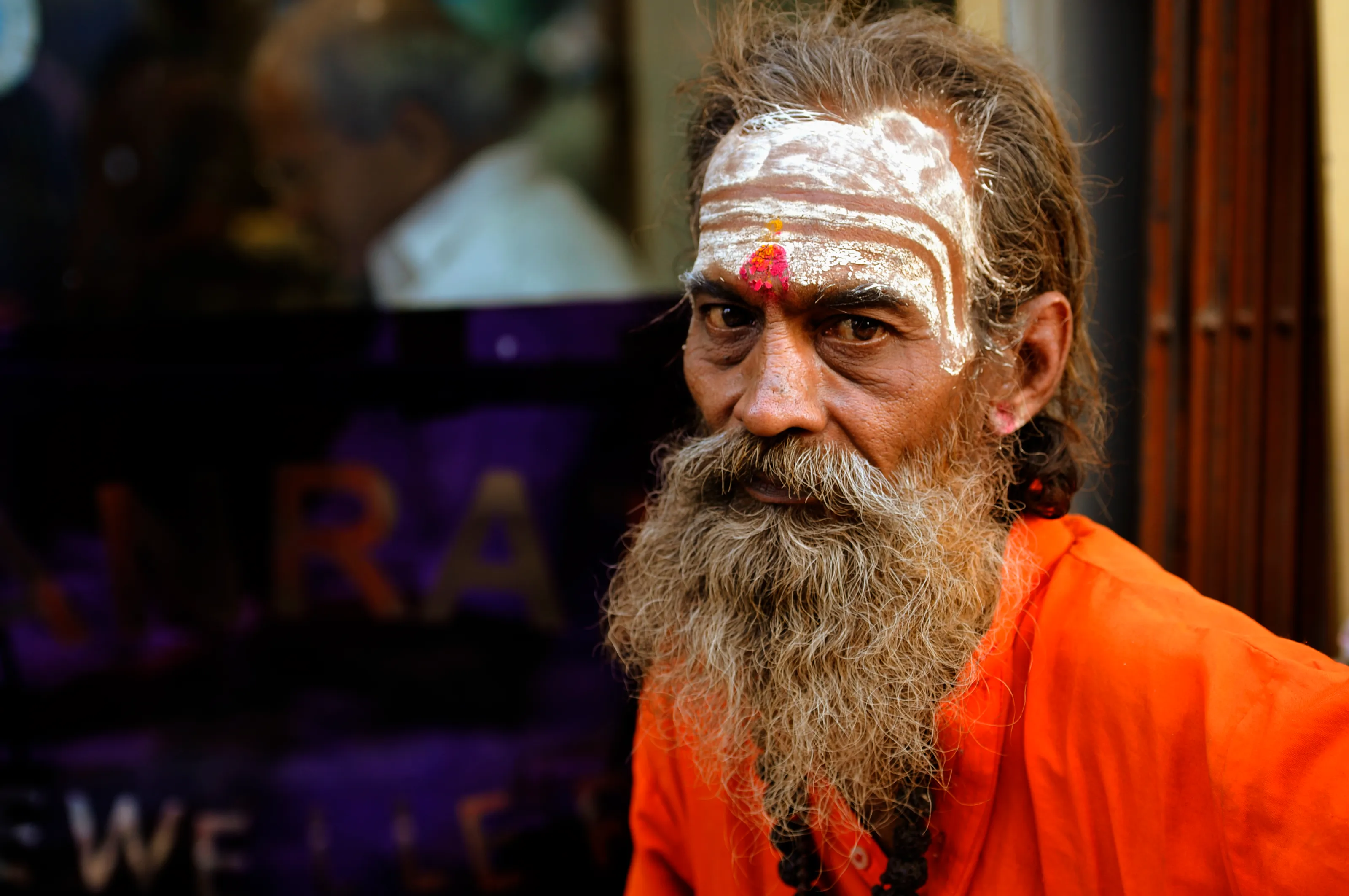 Holy man in Mumbai