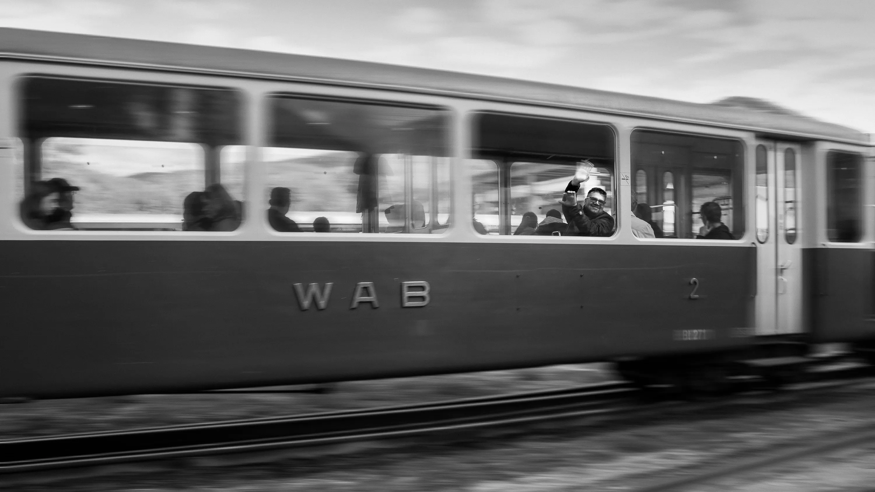 The Wave from the Train