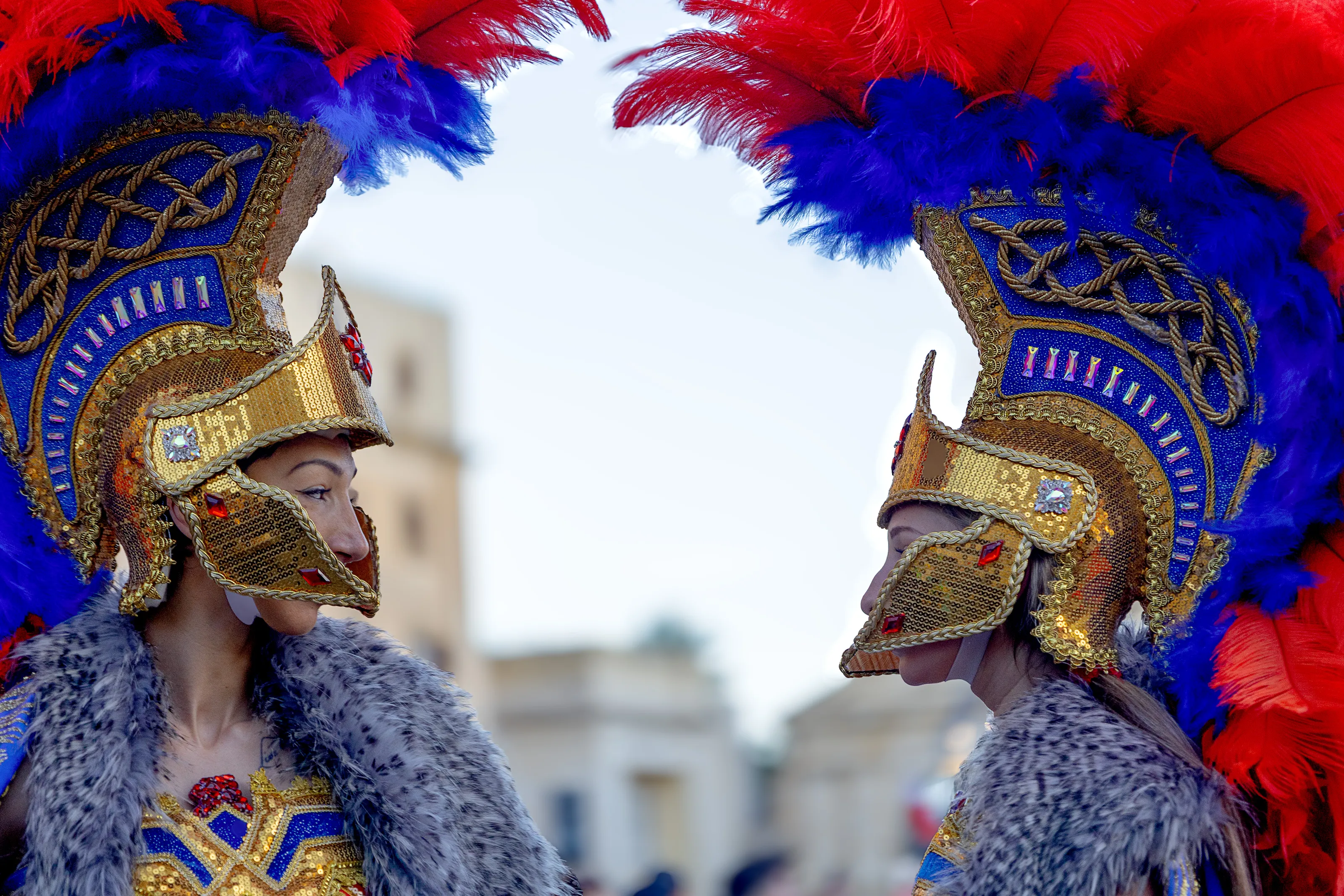 Gladiators of The Malta Carnival