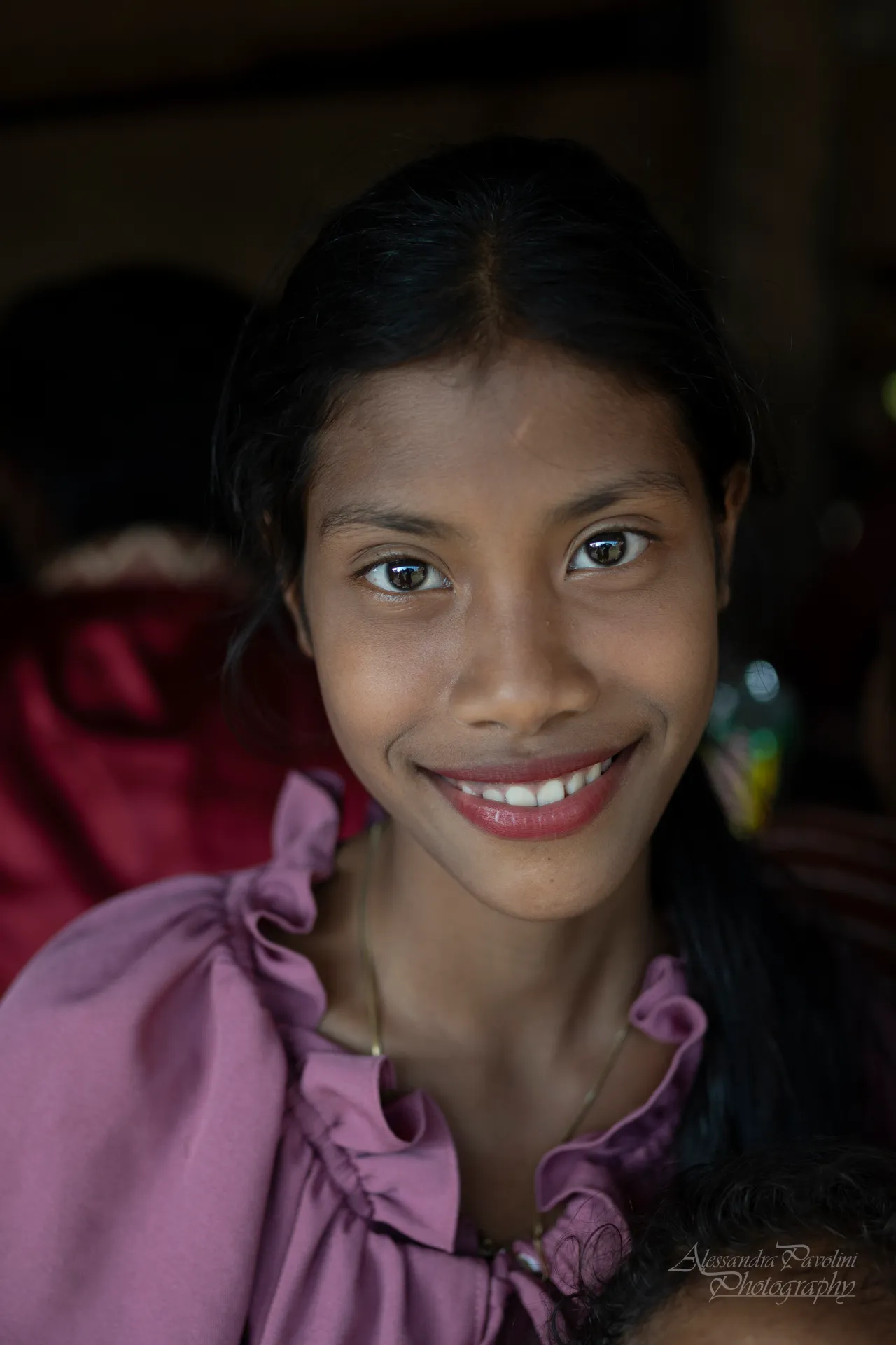 The purple lady of Sumba