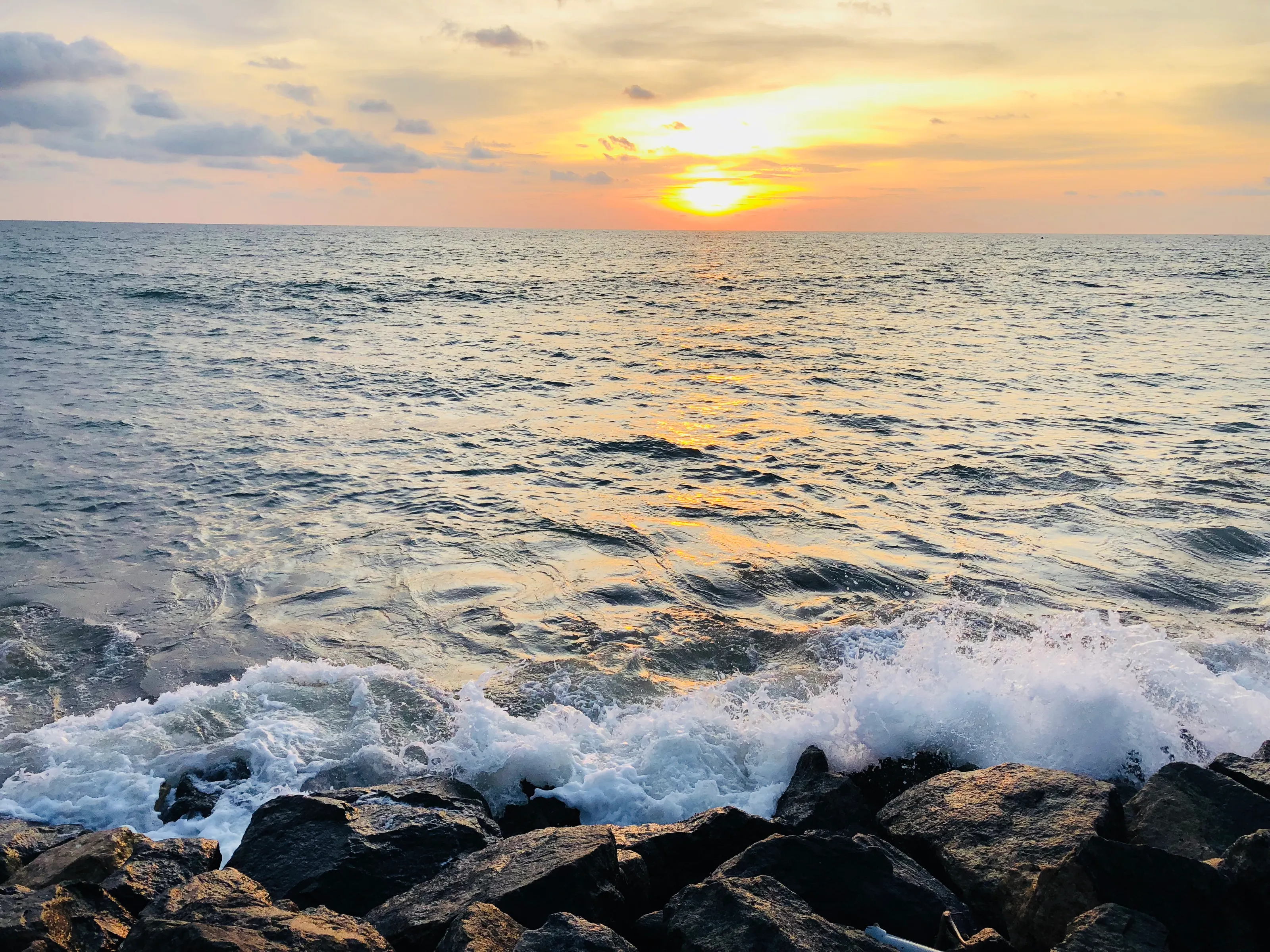 The sunset