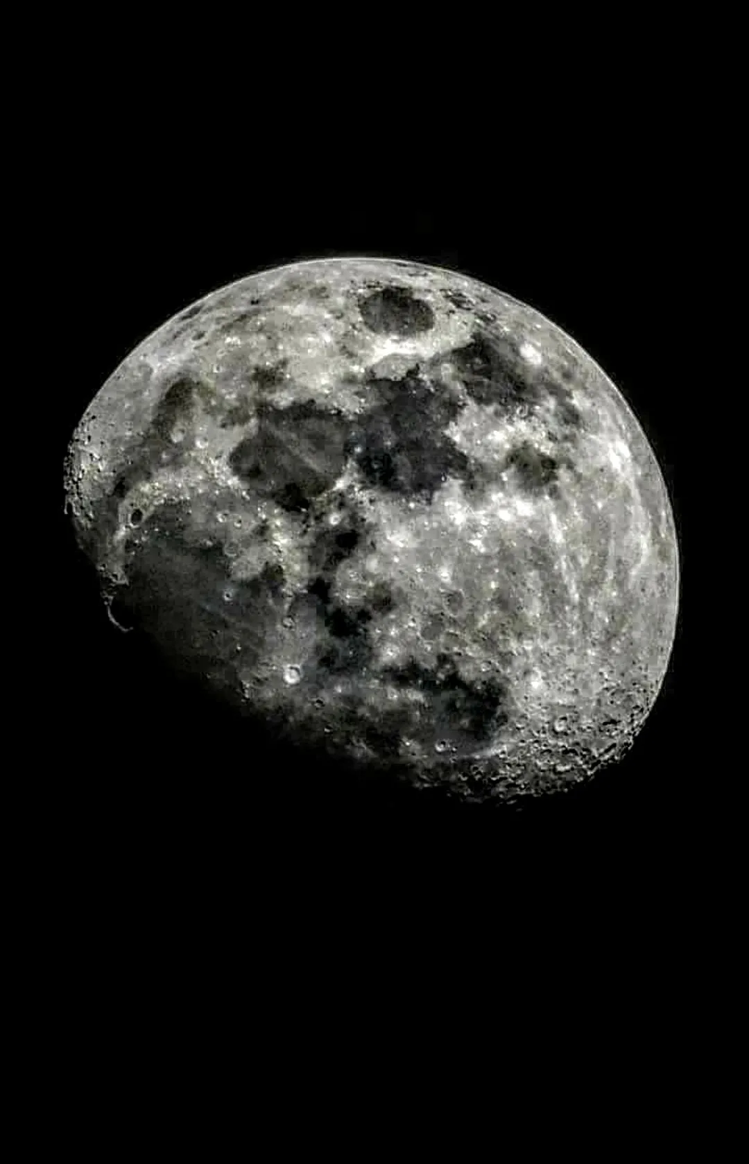 The moon is beautiful isn't it?