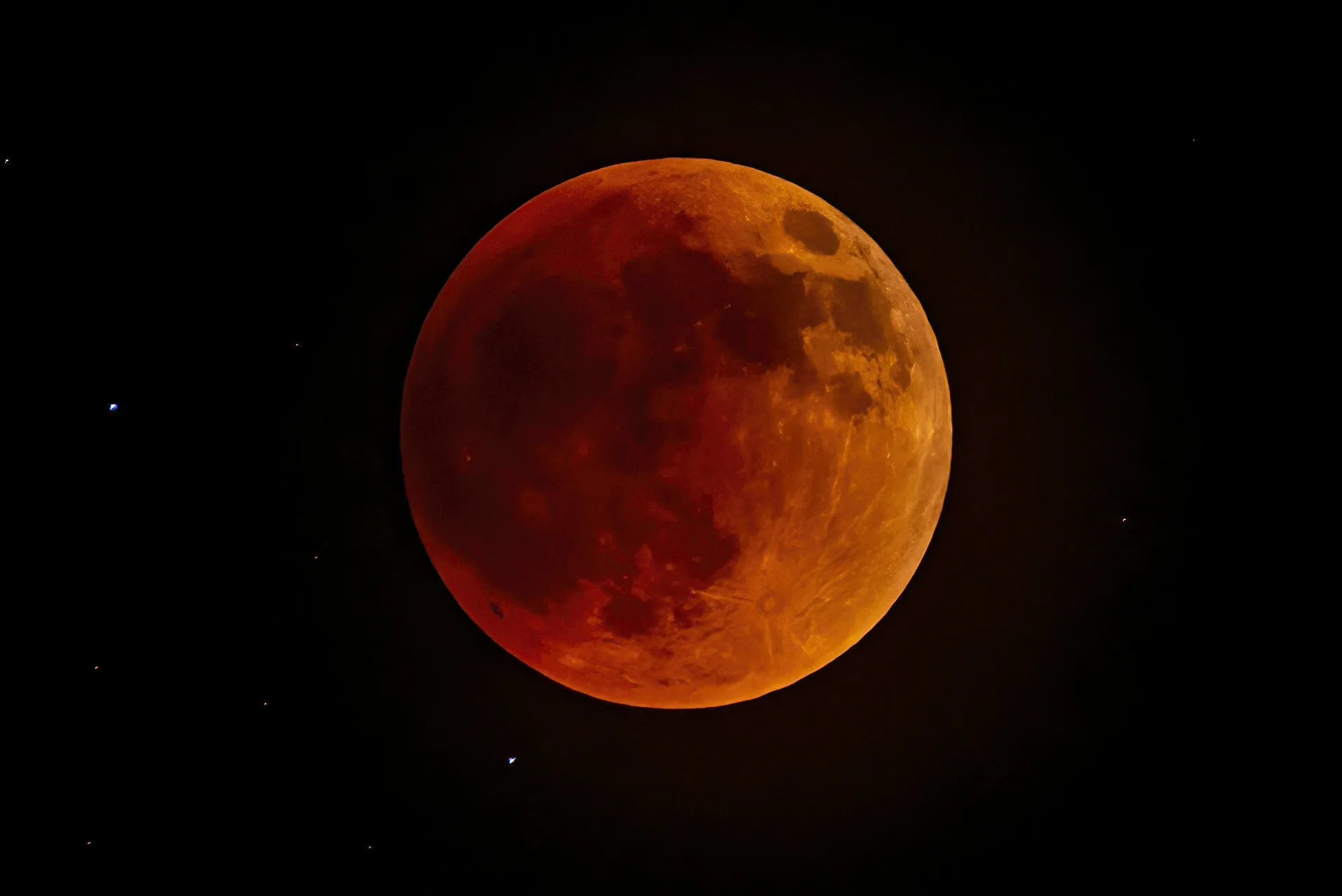 Lunar and Solar Eclipses (in colour)