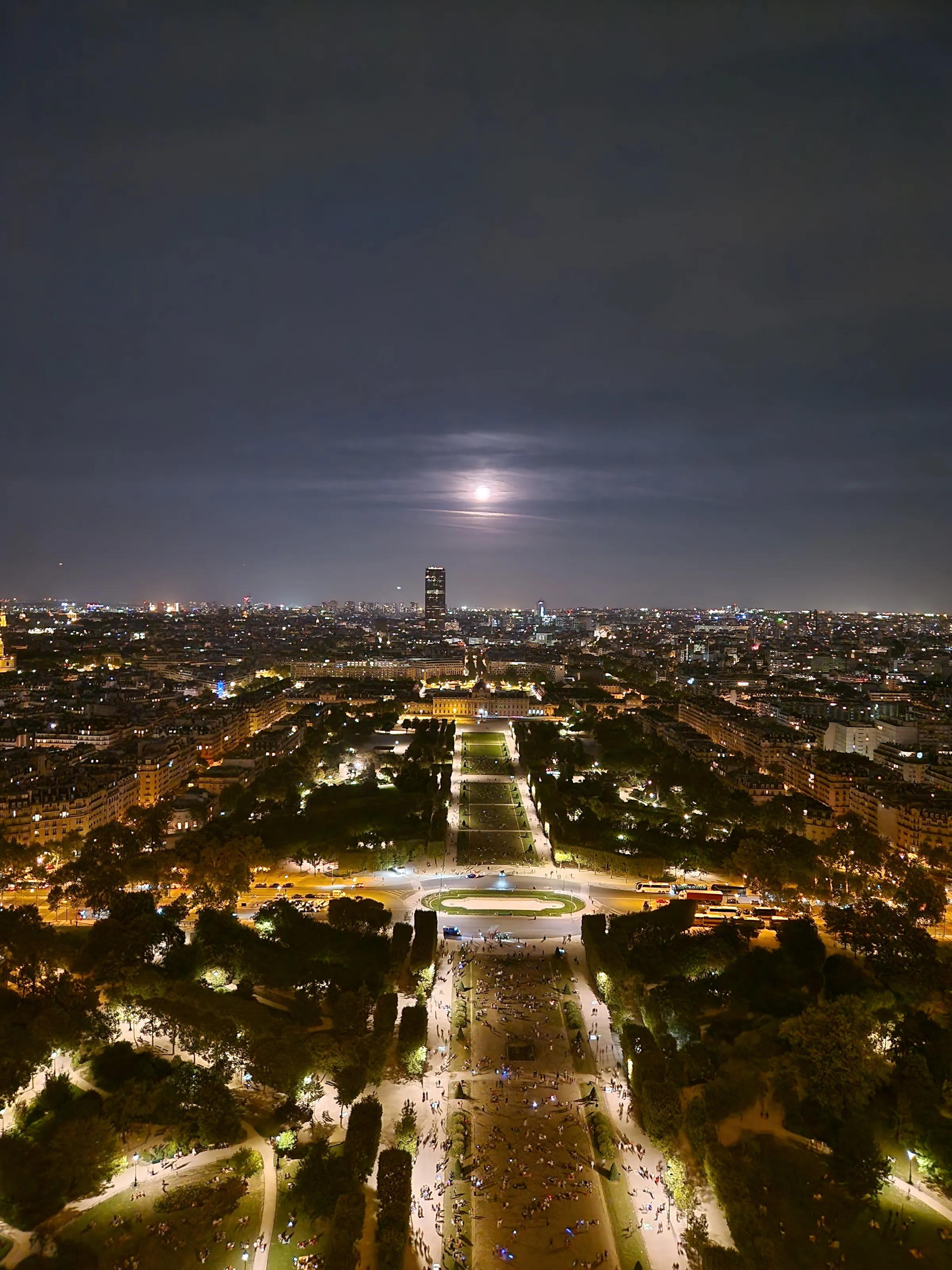 View from the Eiffel Tower