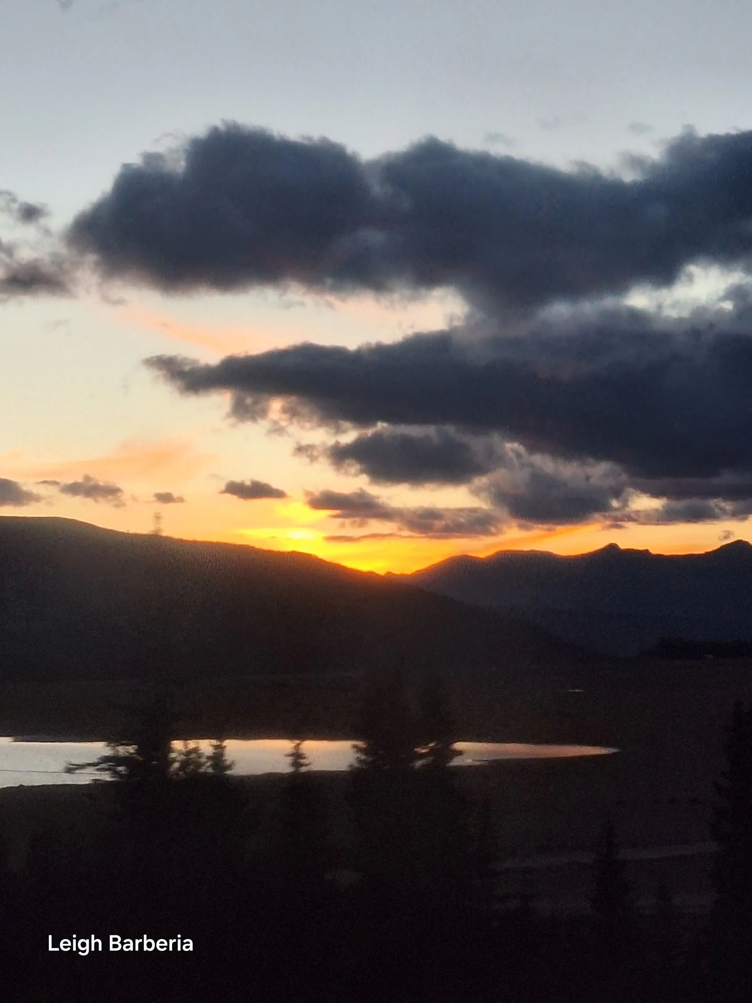Sunset in Buena Vista CO