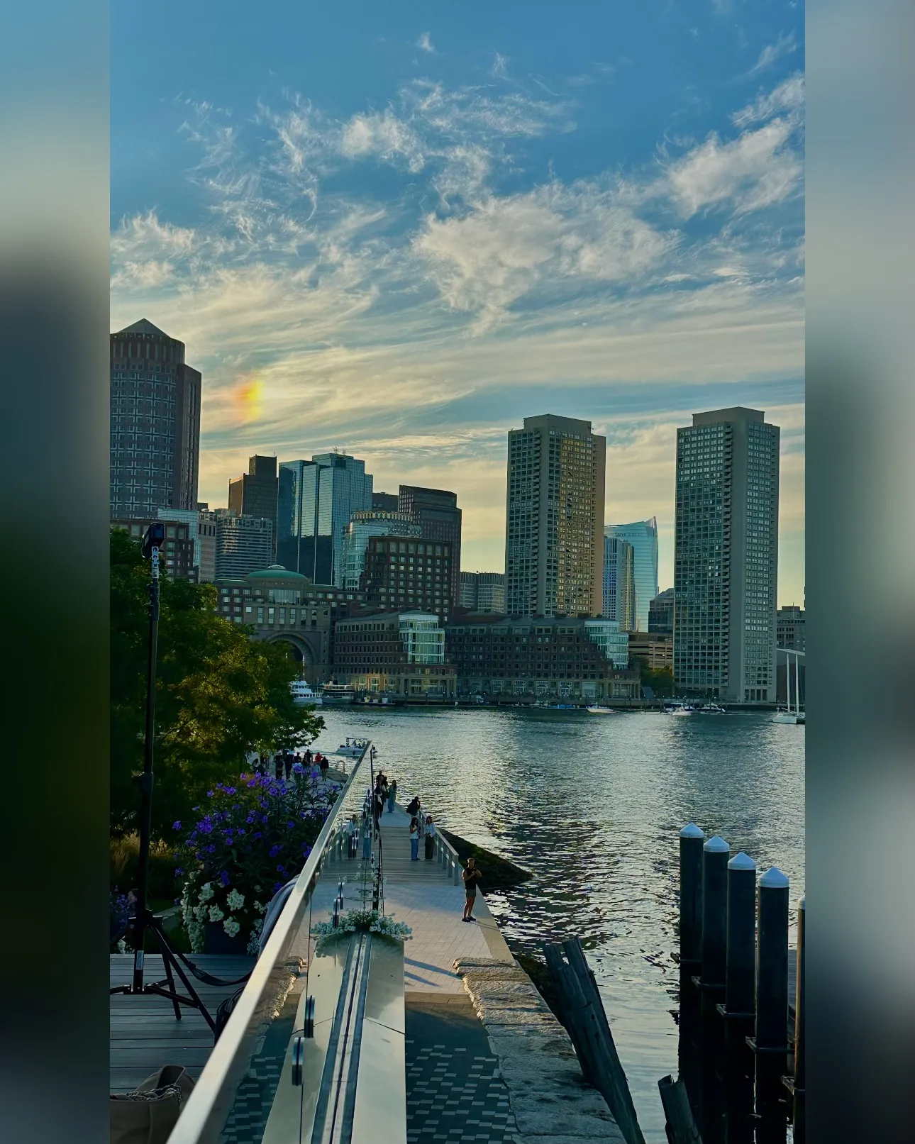 Views from Seaport.