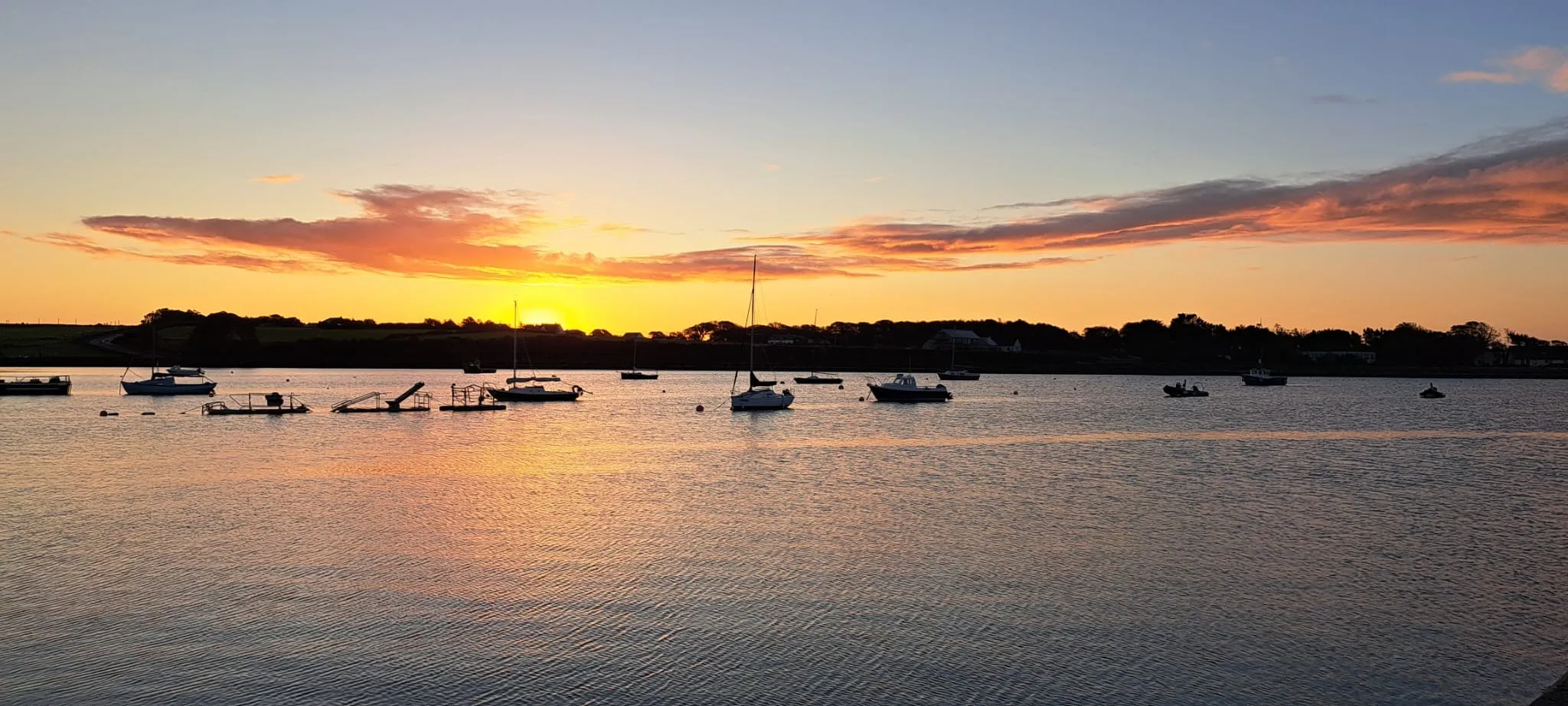Galway bay  early morning