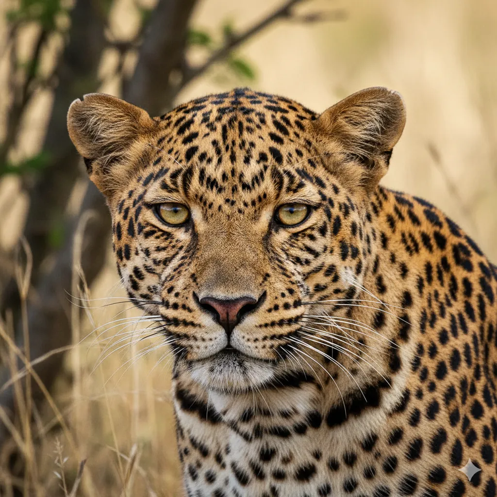A wild life looking at me