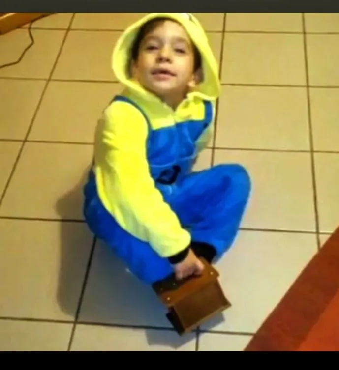 Child in winter