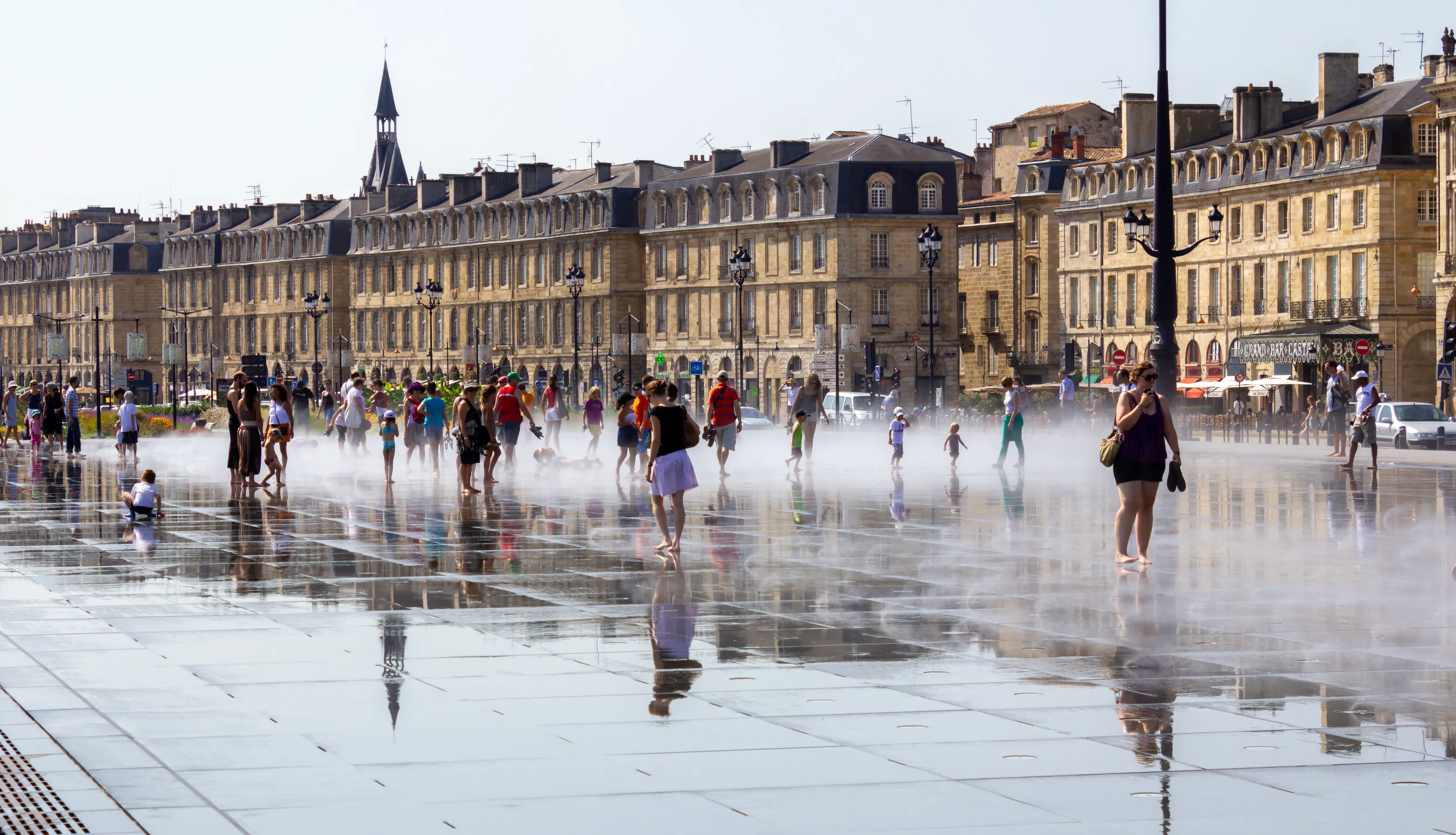 The Miroir d'eau, Bordeaux