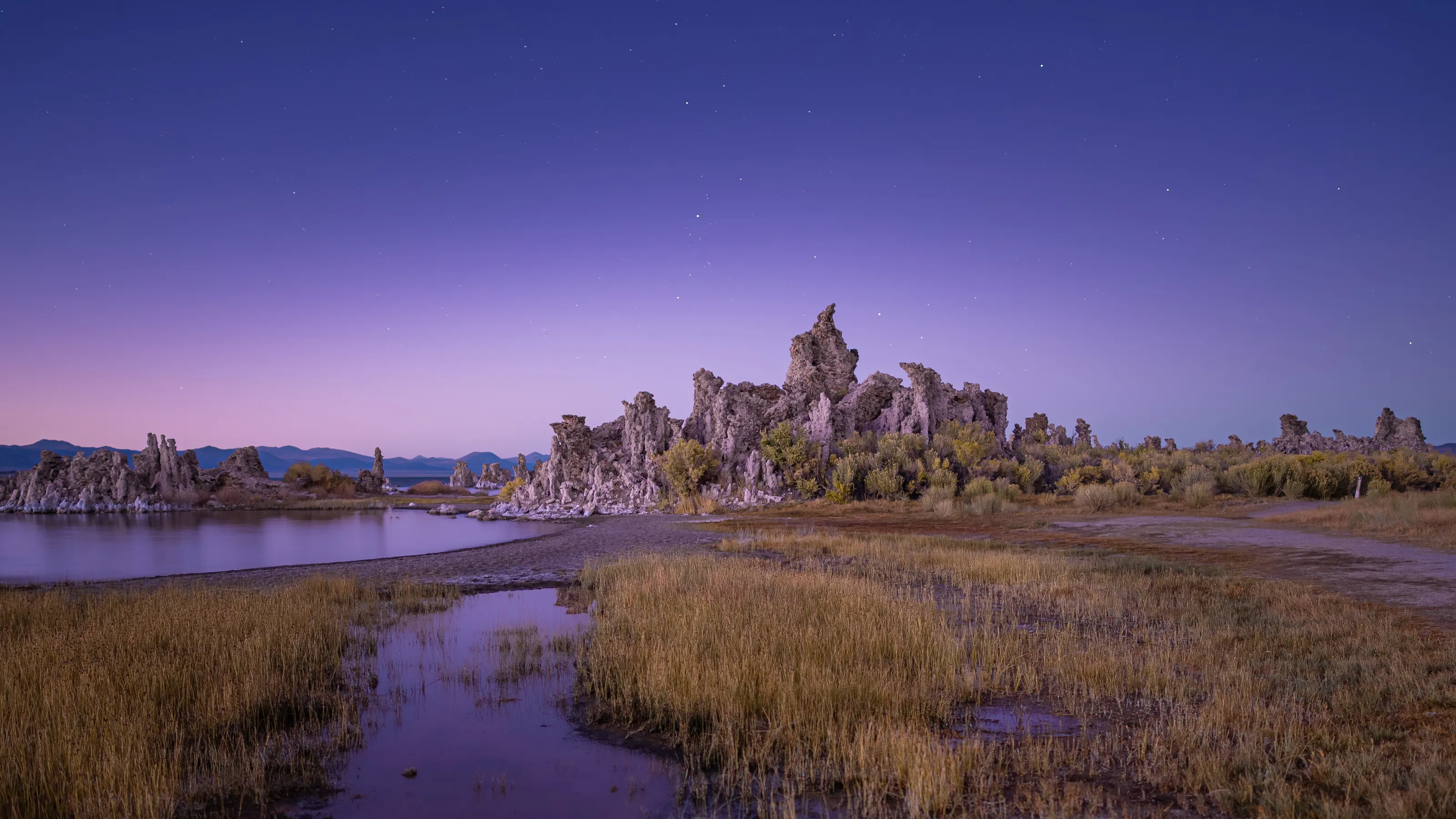 Twilight at Mono Lake