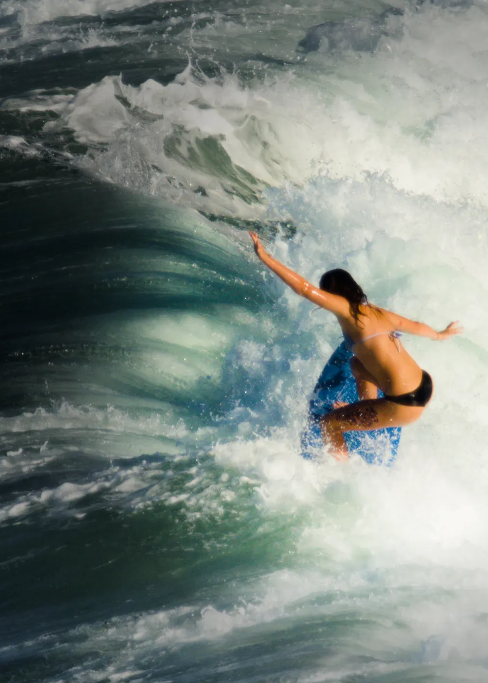 Surfer in Hawaii