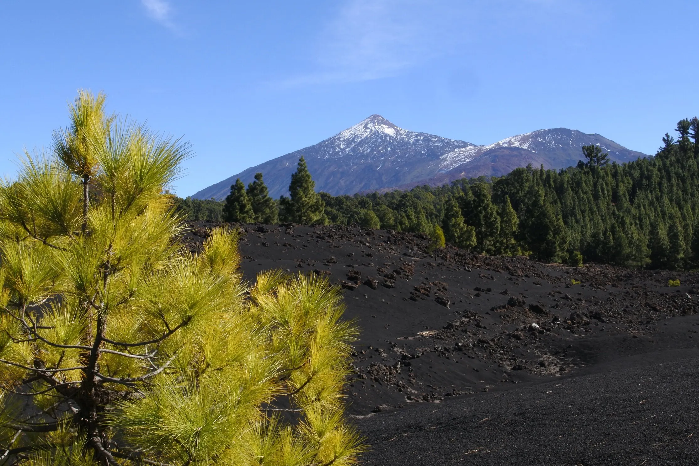 El pico del Teide