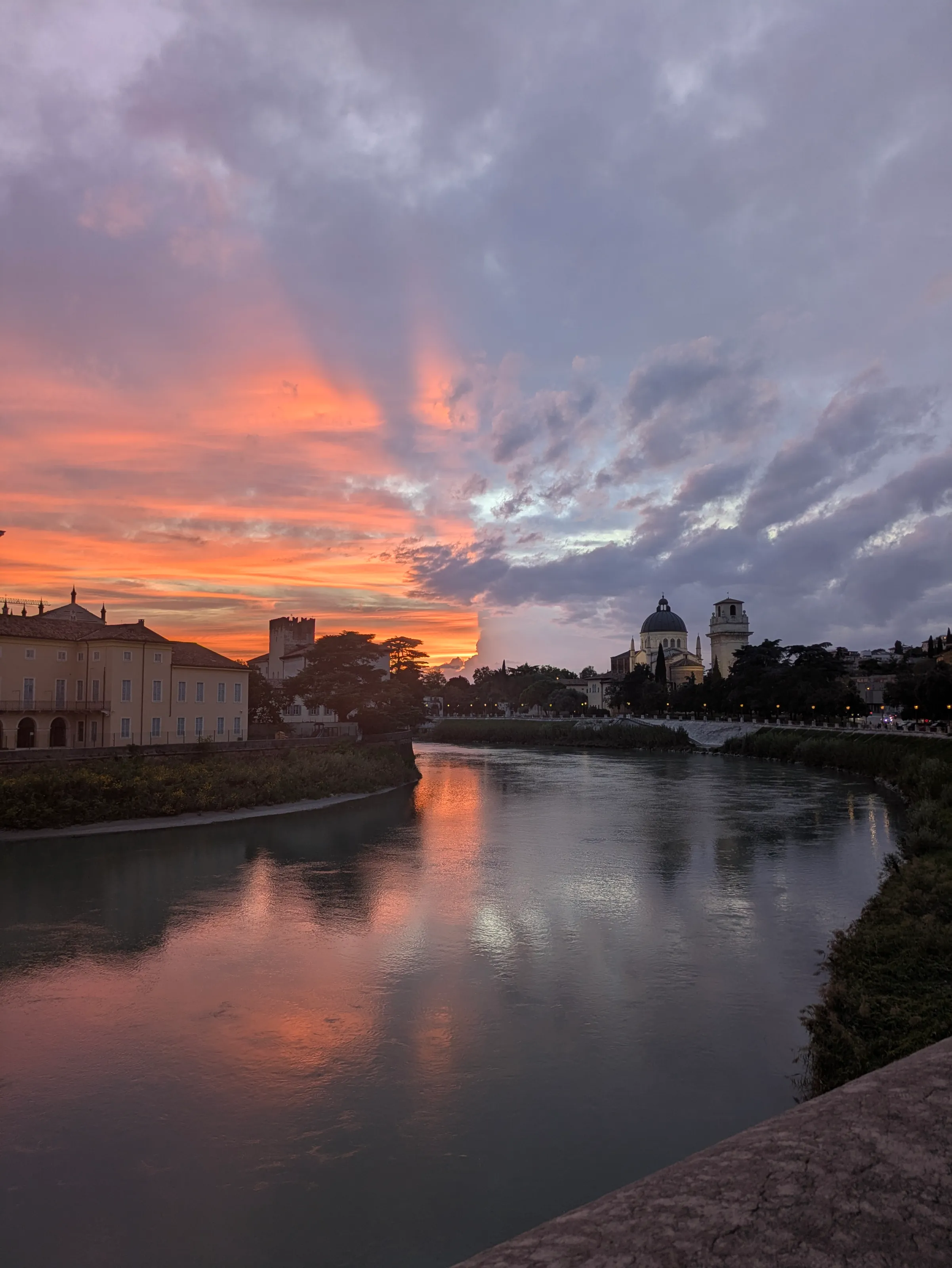 Verona Sunset Storm
