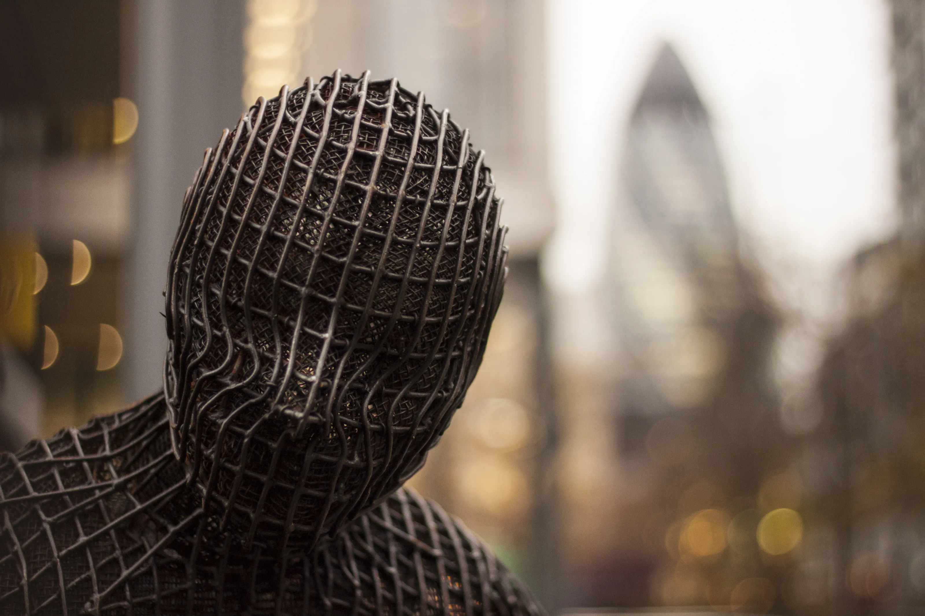 Metal Man in the Streets of London
