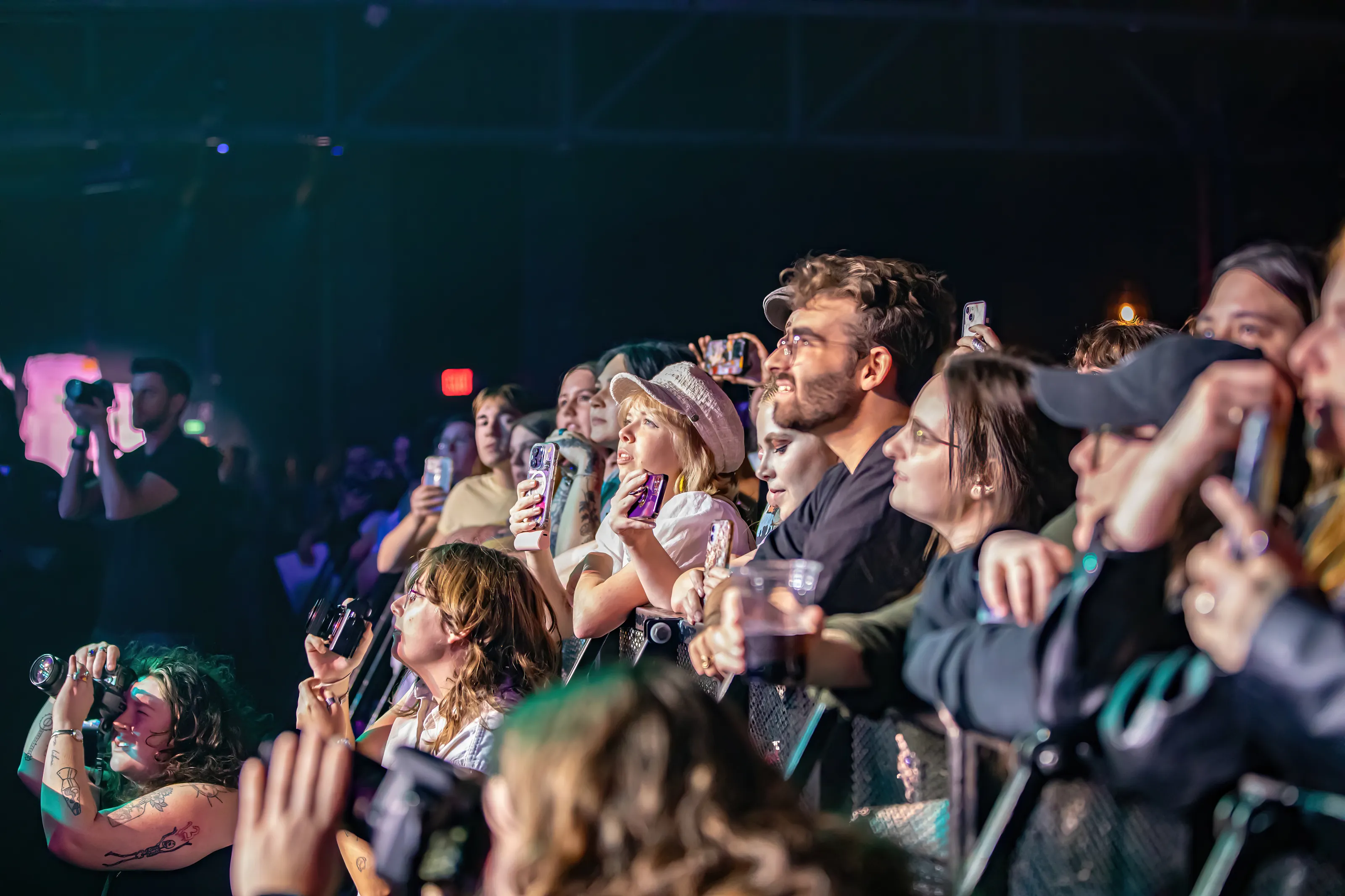 Crowds at a Rock Concert