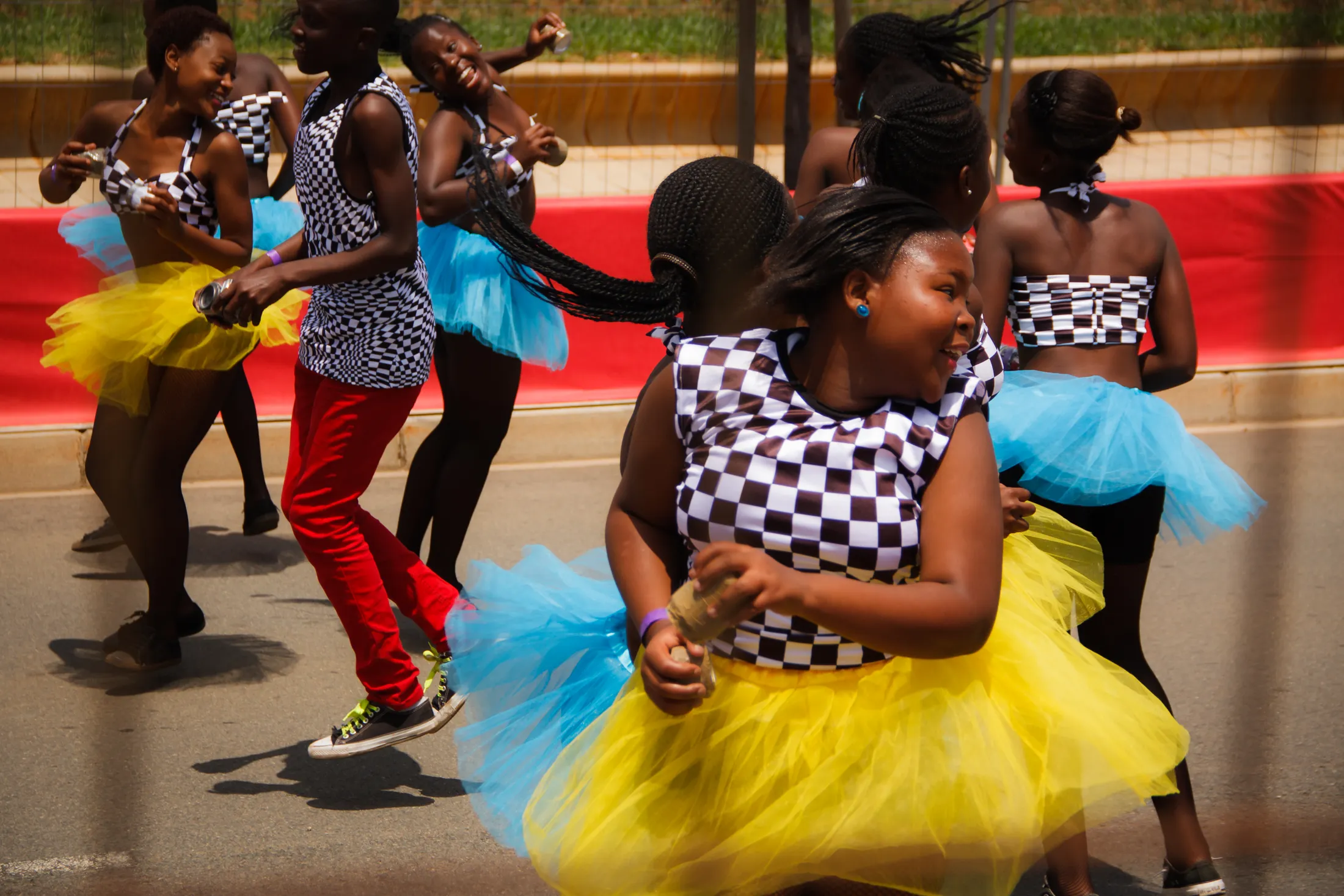 Parade dancers