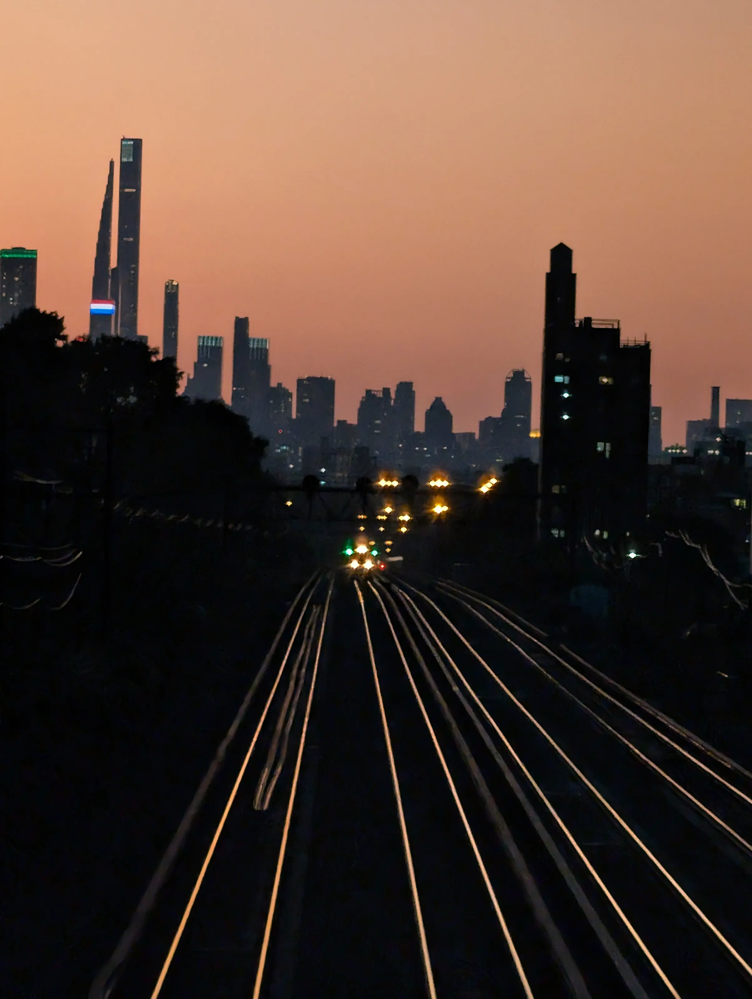 Sunset by Railway