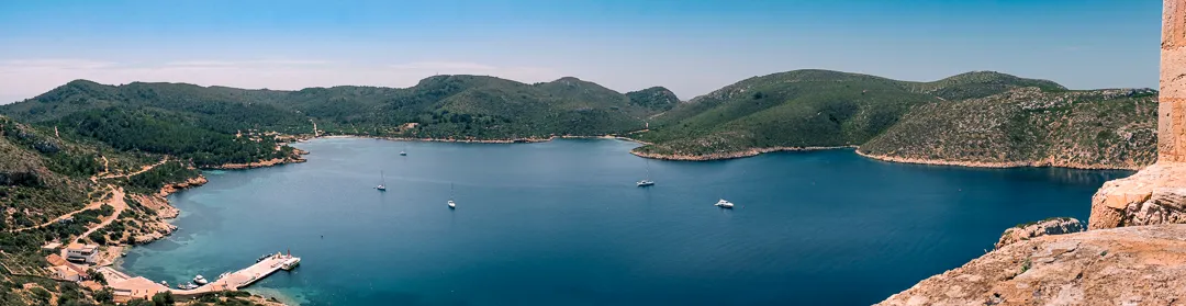 The Interior Lagoon of Cabrera Island