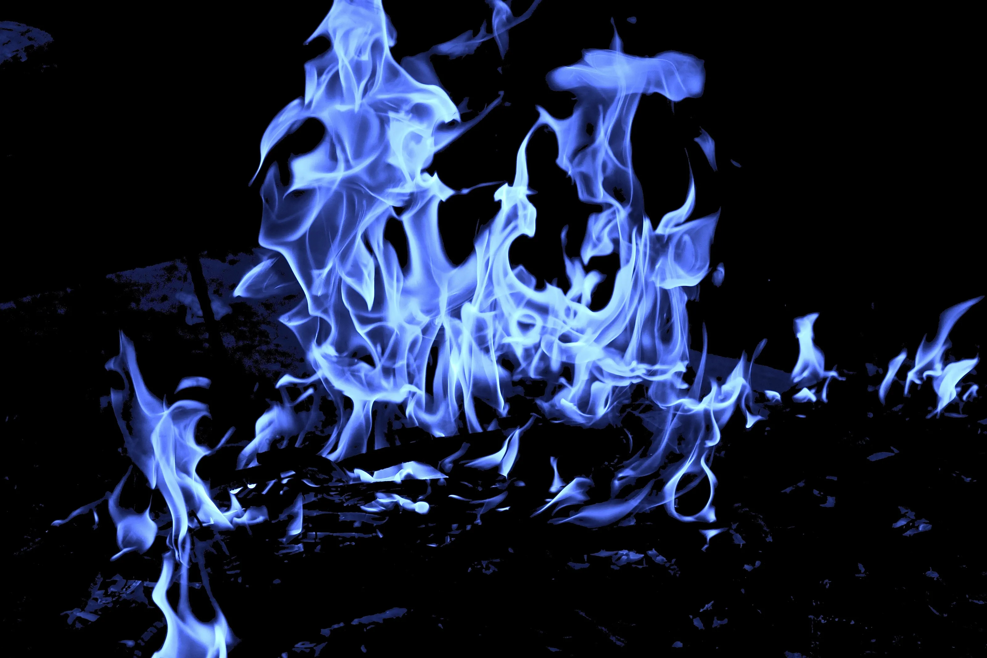 blue fire