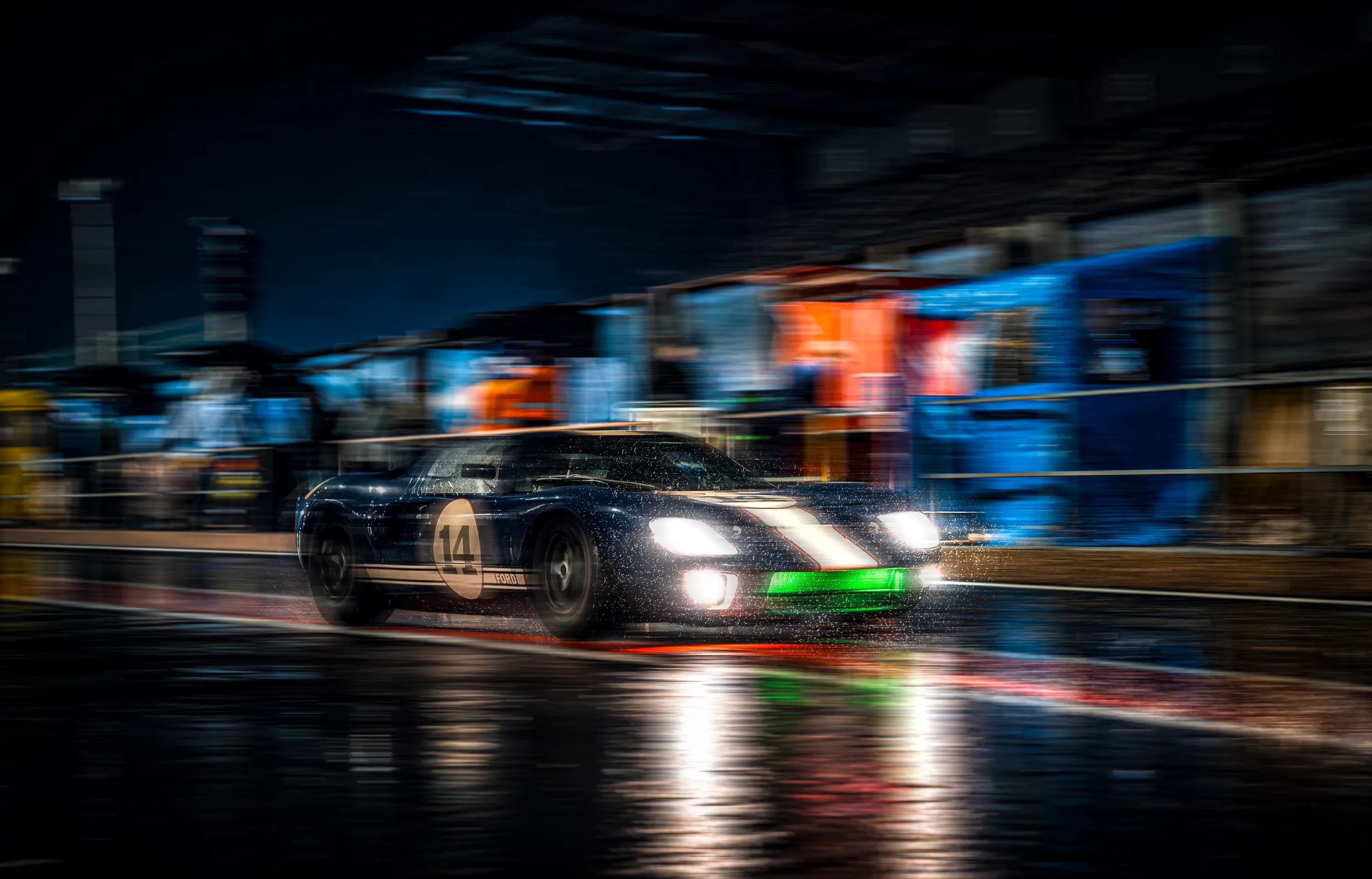 In the blur, there’s beauty. In the chaos, history.