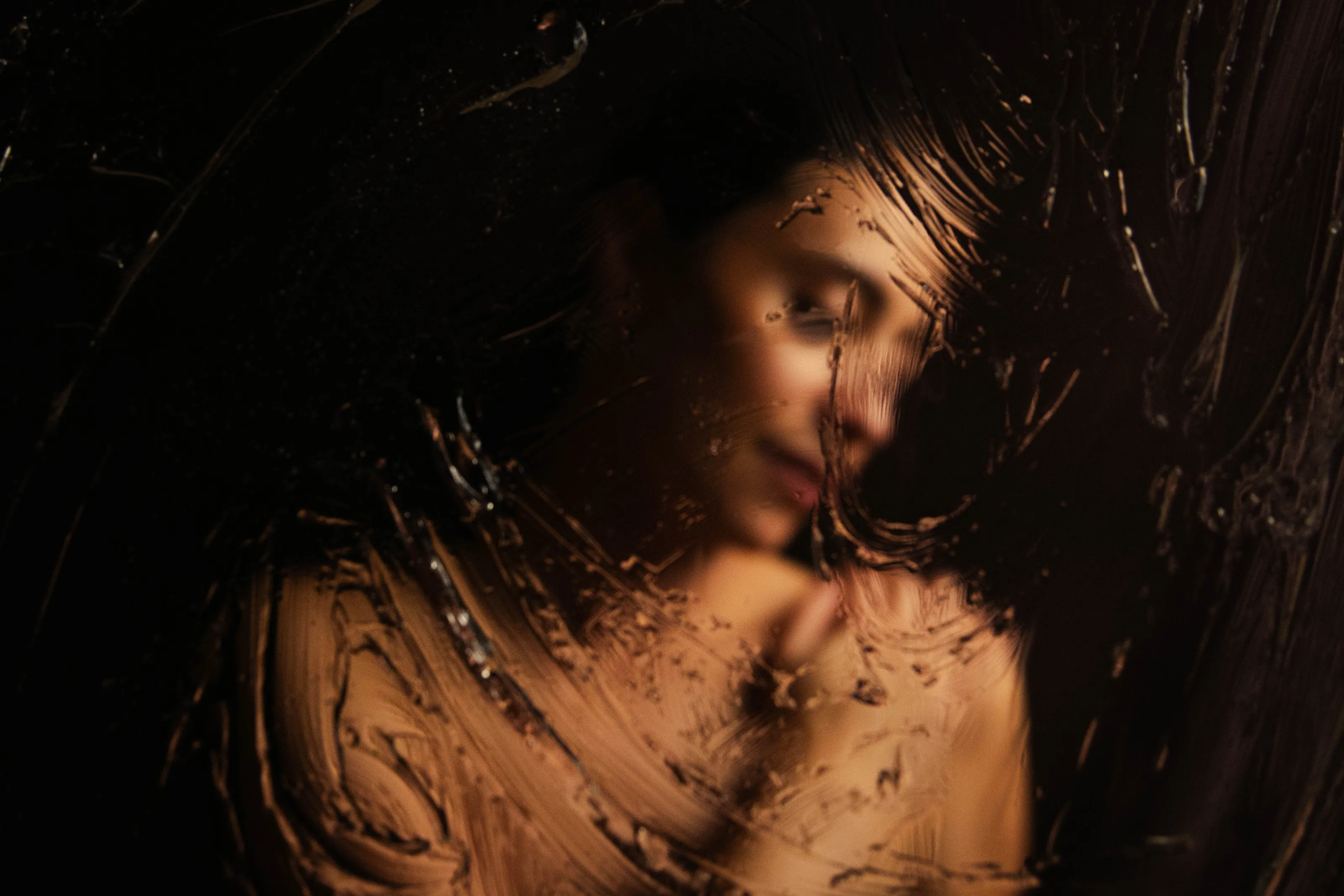 Smeared beauty