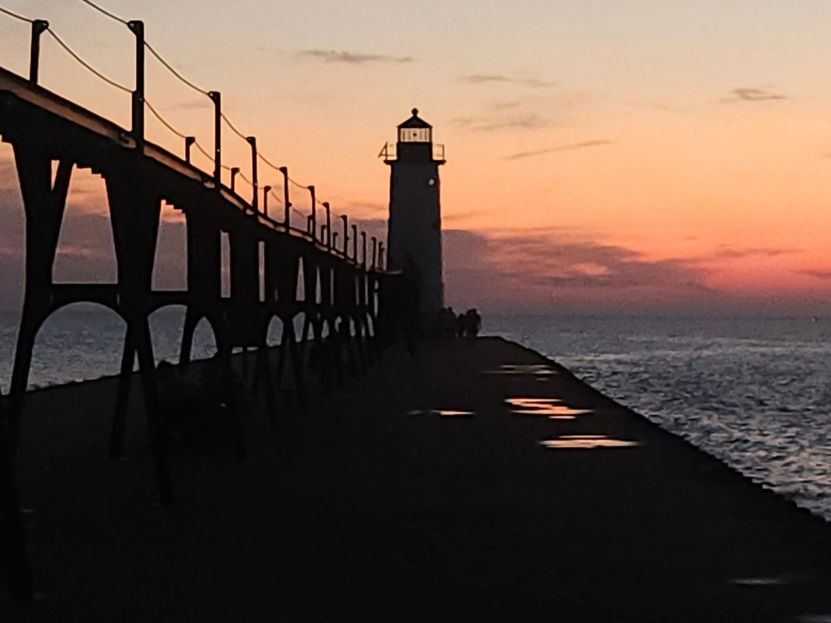 Michigan sunset