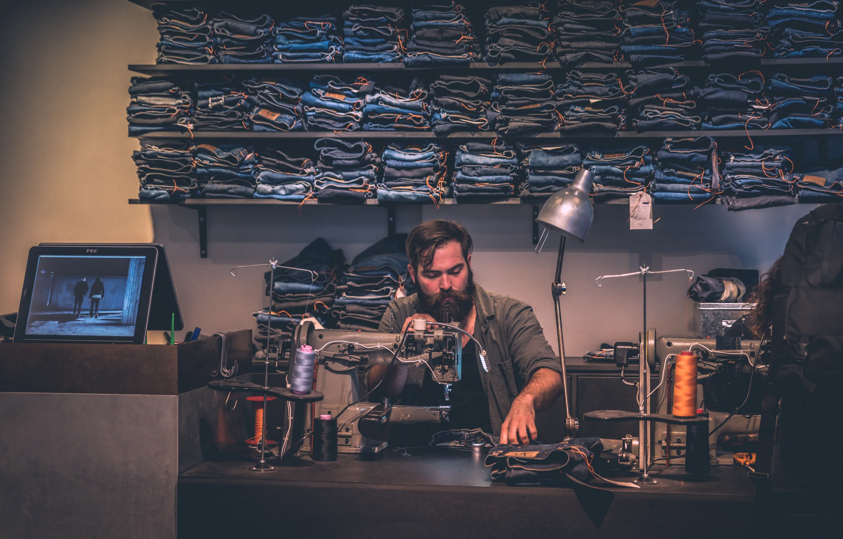 Man at work