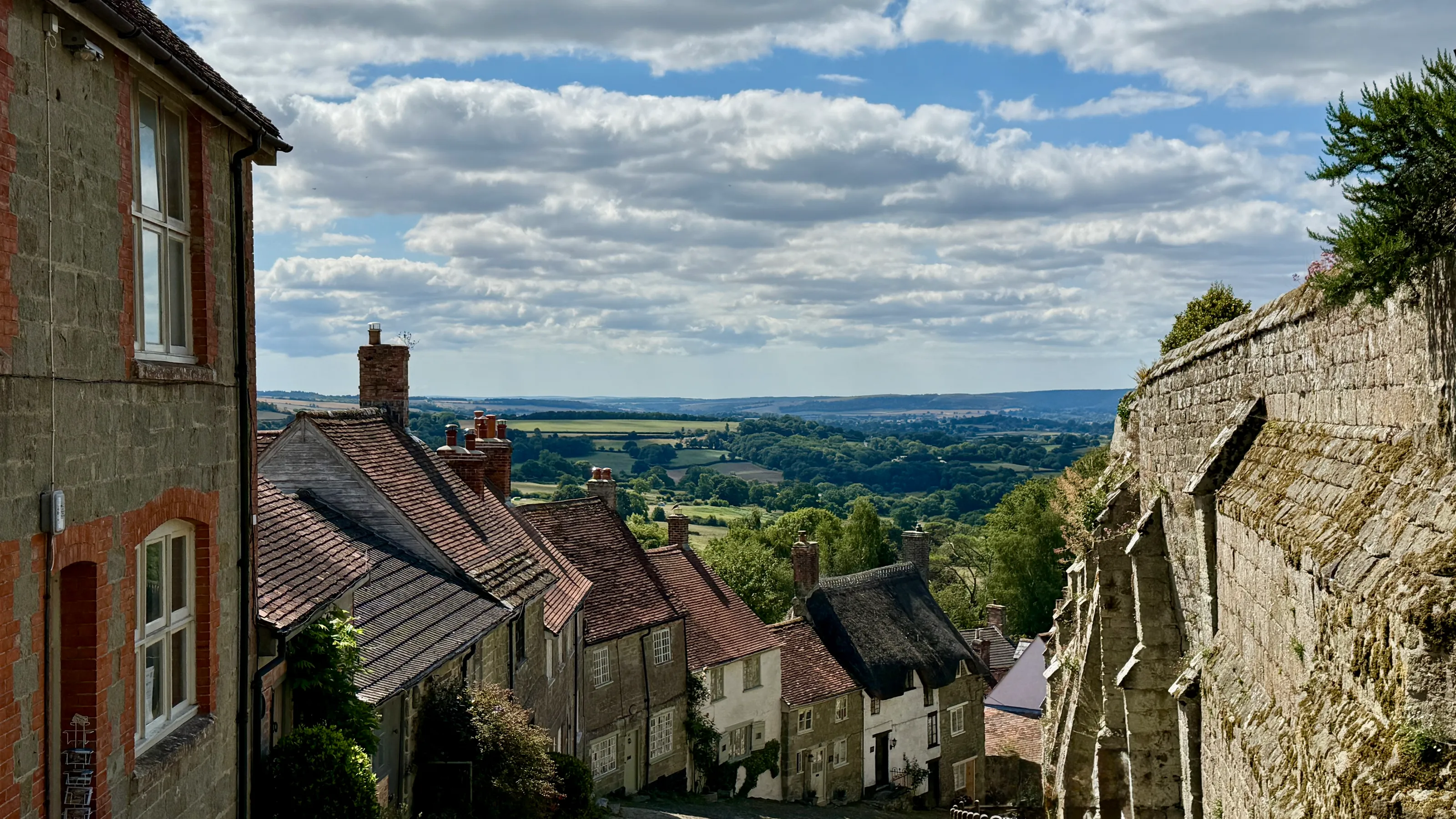 Top of Gold Hill Shaftesbury