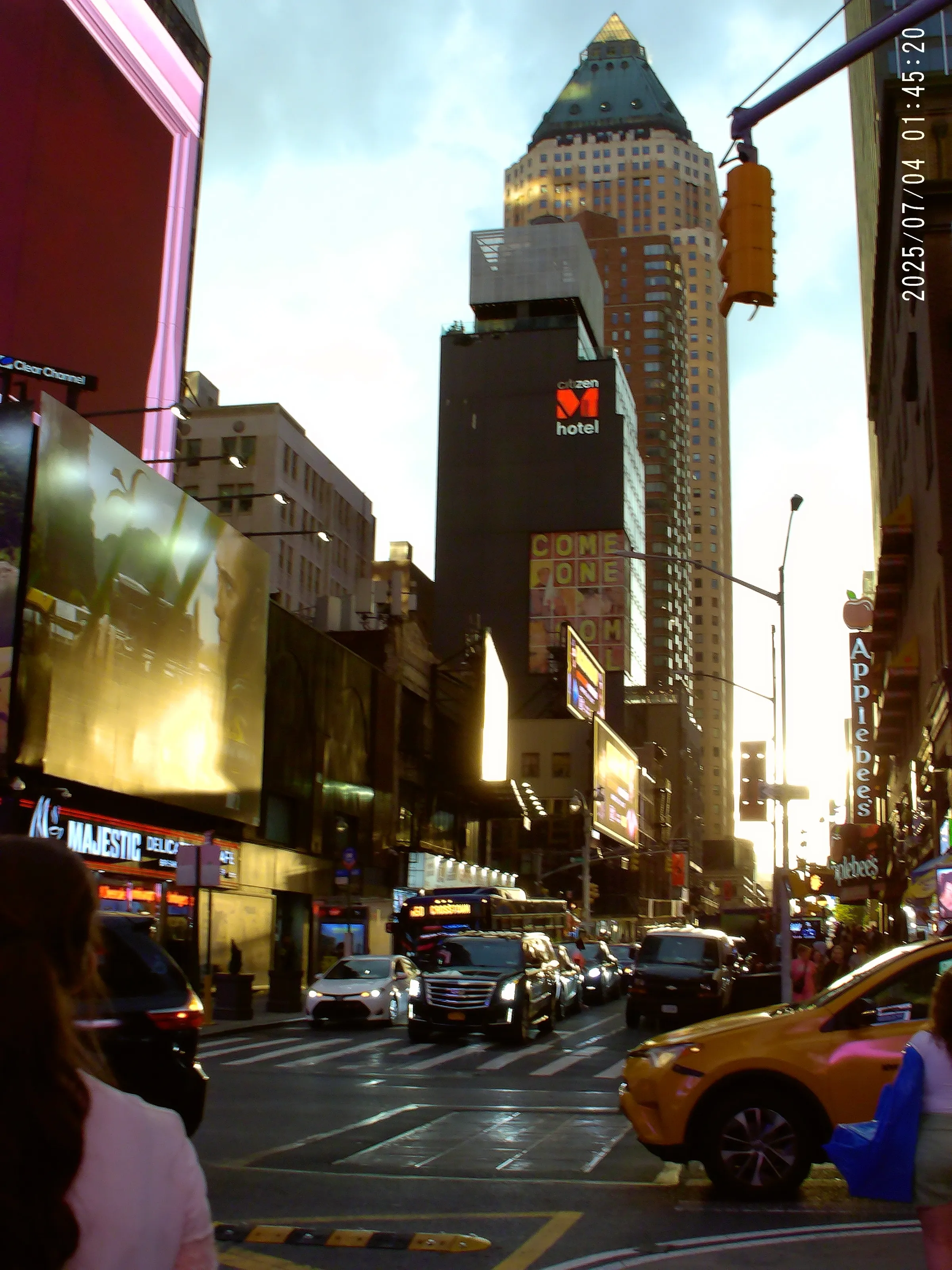 Sunset in New York