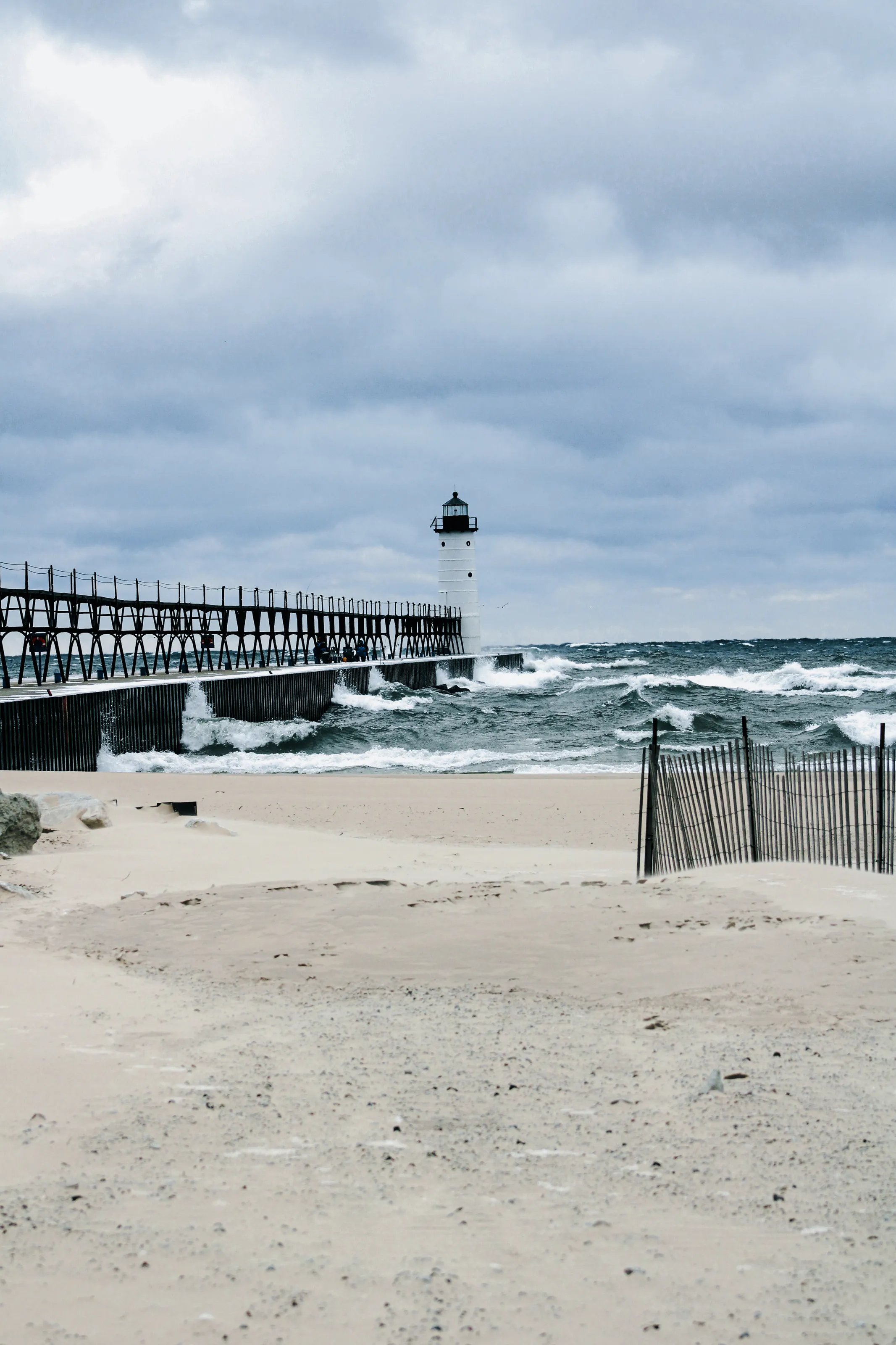 Lighthouse in Manistee